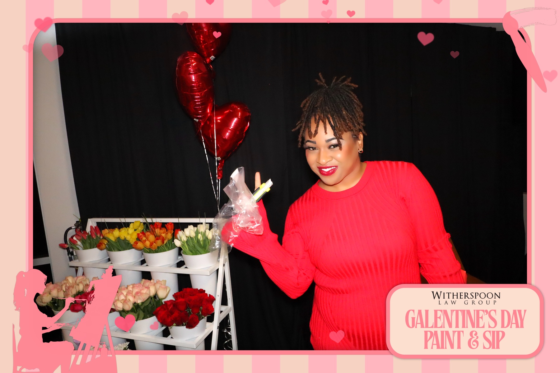 Galentine's Day:  Paint & Sip Party | View more photos from the event at gallery.rckapturedmemories.com/u/RCKapturedMemories/Galentines-Day-Paint-Sip-Party