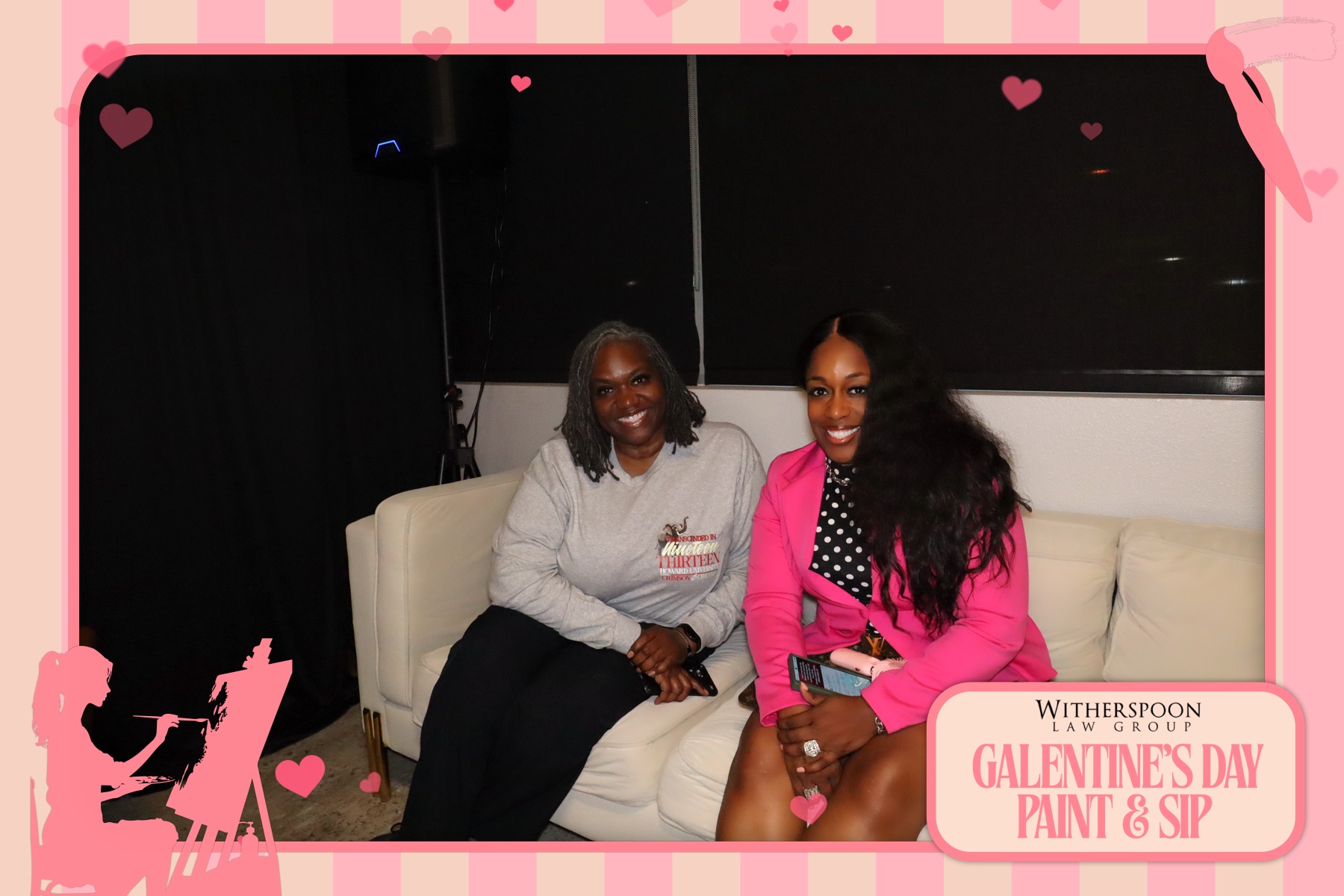 Galentine's Day:  Paint & Sip Party | View more photos from the event at gallery.rckapturedmemories.com/u/RCKapturedMemories/Galentines-Day-Paint-Sip-Party