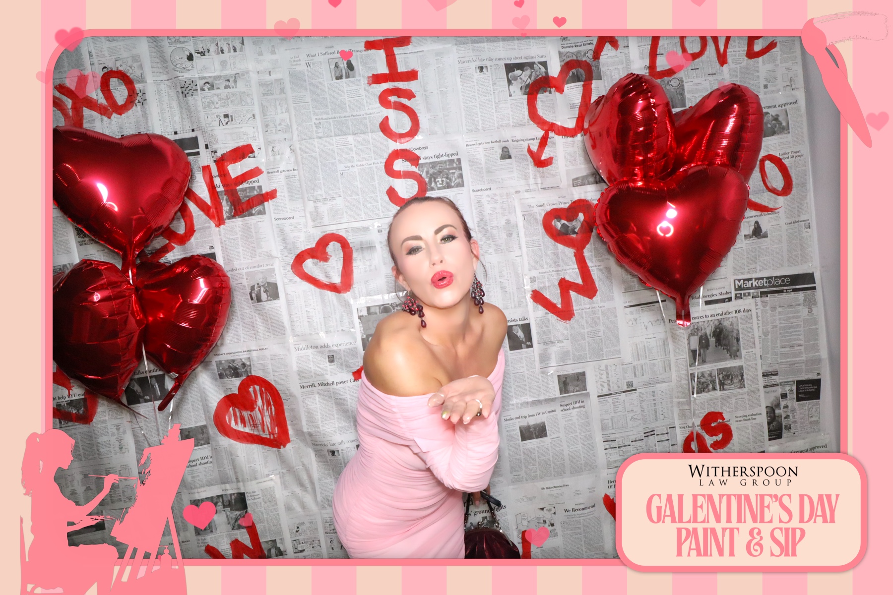 Galentine's Day:  Paint & Sip Party | View more photos from the event at gallery.rckapturedmemories.com/u/RCKapturedMemories/Galentines-Day-Paint-Sip-Party