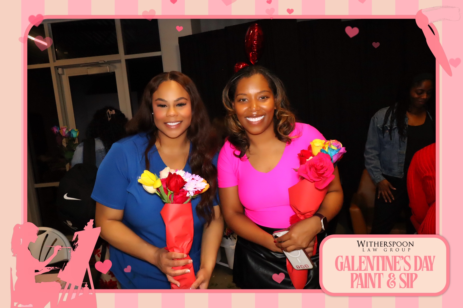 Galentine's Day:  Paint & Sip Party | View more photos from the event at gallery.rckapturedmemories.com/u/RCKapturedMemories/Galentines-Day-Paint-Sip-Party