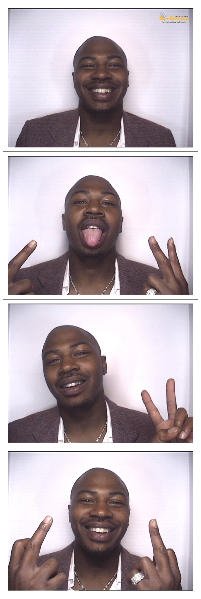 Brown wedding  | View more photos from the event at gallery.saycheesephotobooth.com/u/SayCheesePhotoBooth/Brown-wedding