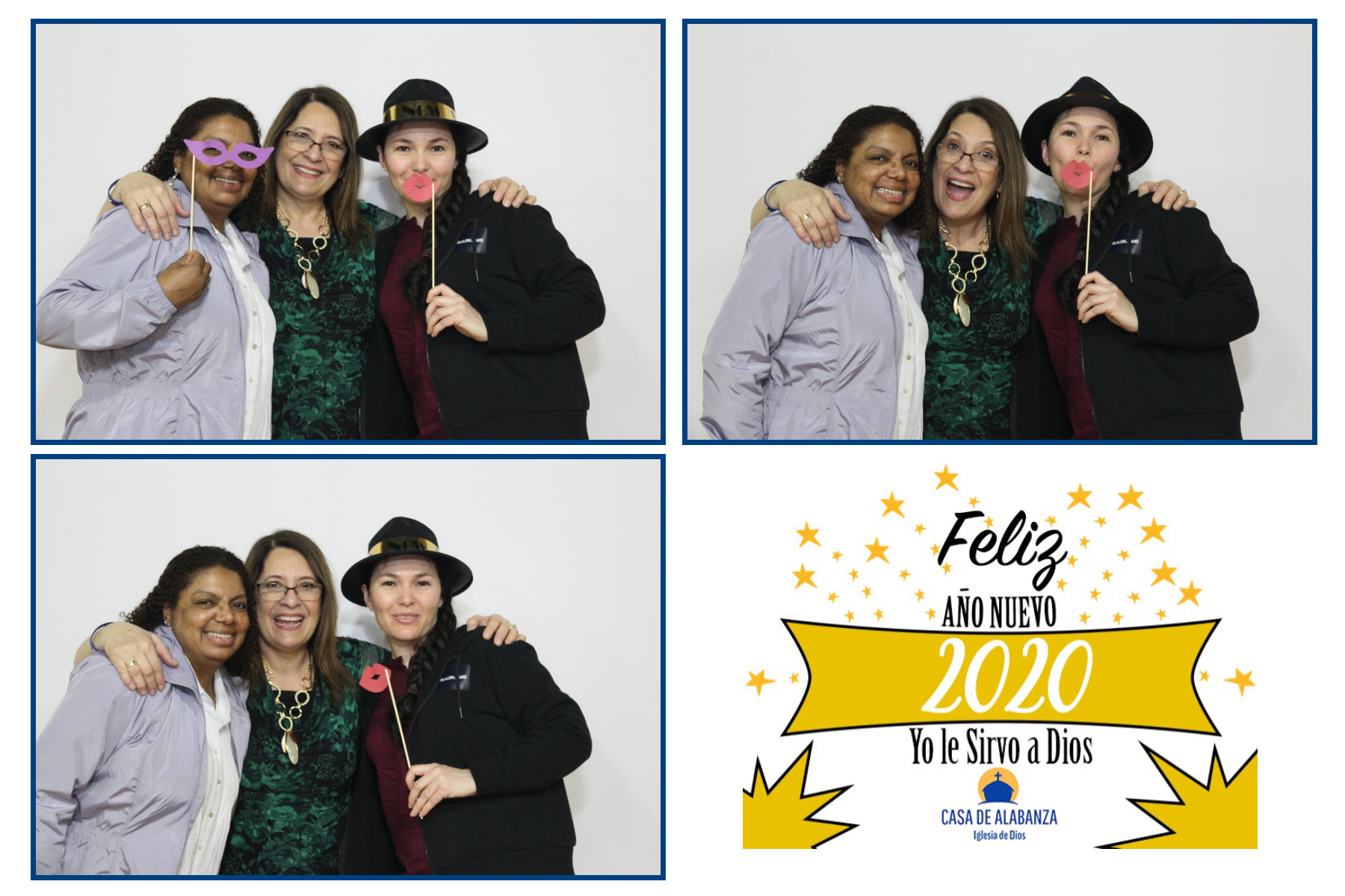 CDA Church New Years Celebration | View more photos from the event at gallery.saycheesephotobooth.com/u/SayCheesePhotoBooth/CDA-Church-New-Years-Celebration