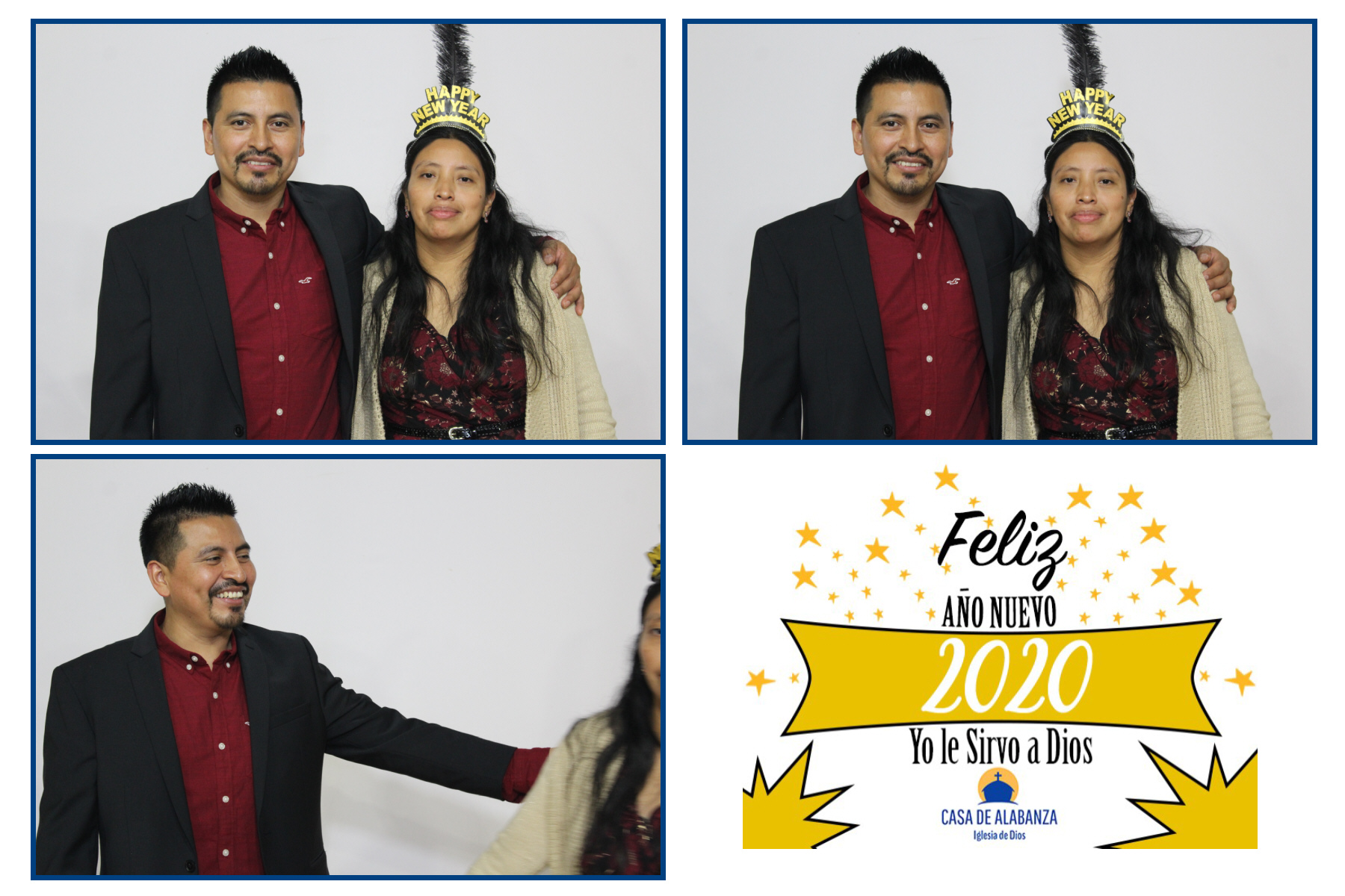 CDA Church New Years Celebration | View more photos from the event at gallery.saycheesephotobooth.com/u/SayCheesePhotoBooth/CDA-Church-New-Years-Celebration