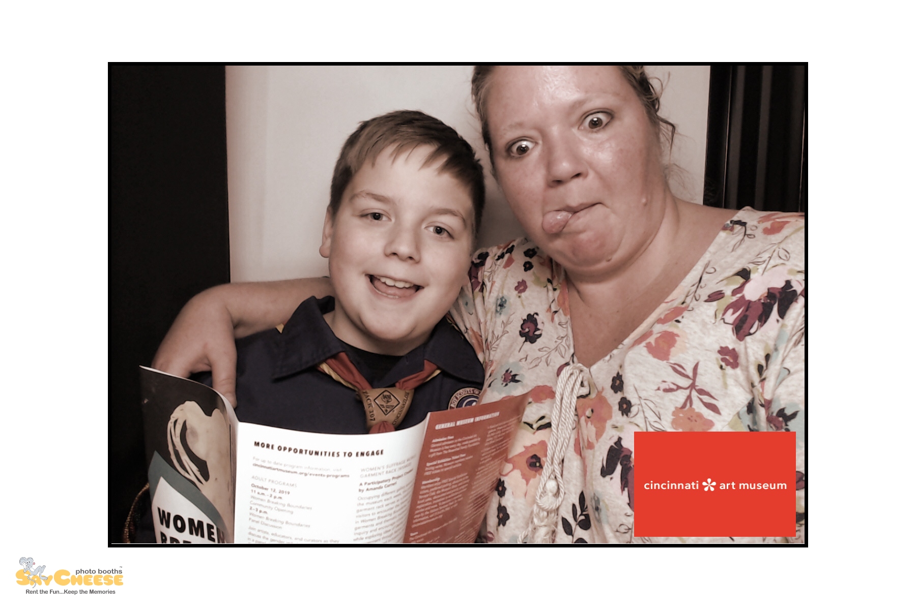 Cincinnati Art Museum | View more photos from the event at gallery.saycheesephotobooth.com/u/SayCheesePhotoBooth/Cincinnati-Art-Museum