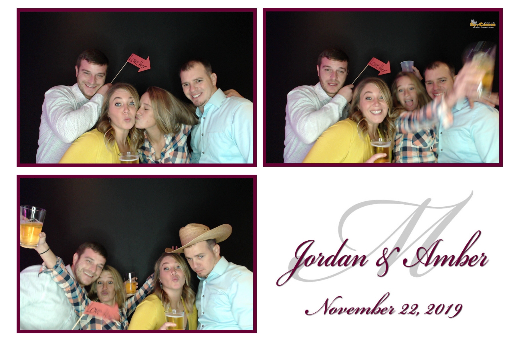 Conley Wedding  | View more photos from the event at gallery.saycheesephotobooth.com/u/SayCheesePhotoBooth/Conley-Wedding