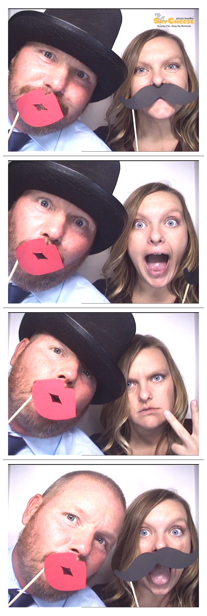 Davis Wedding  | View more photos from the event at gallery.saycheesephotobooth.com/u/SayCheesePhotoBooth/Davis-Wedding