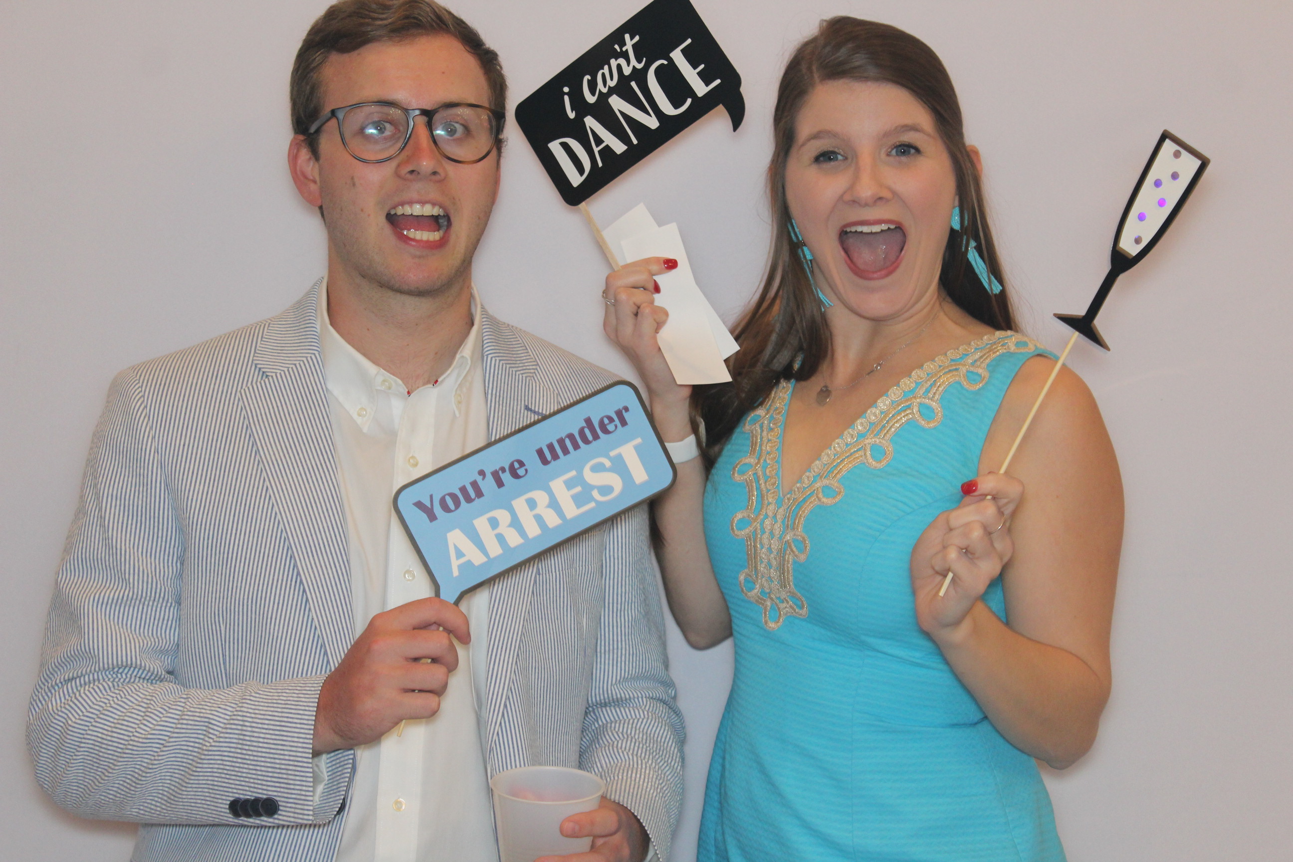 Emily and Wyatt  | View more photos from the event at gallery.saycheesephotobooth.com/u/SayCheesePhotoBooth/Emily-and-Wyatt-0