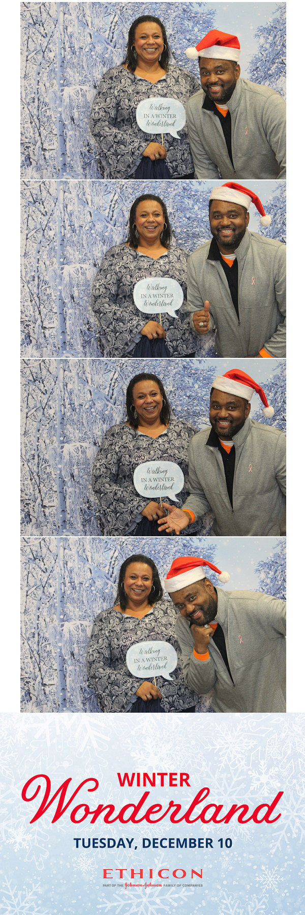 Ethicon Winter Wonderland  | View more photos from the event at gallery.saycheesephotobooth.com/u/SayCheesePhotoBooth/Ethicon-Winter-Wonderland