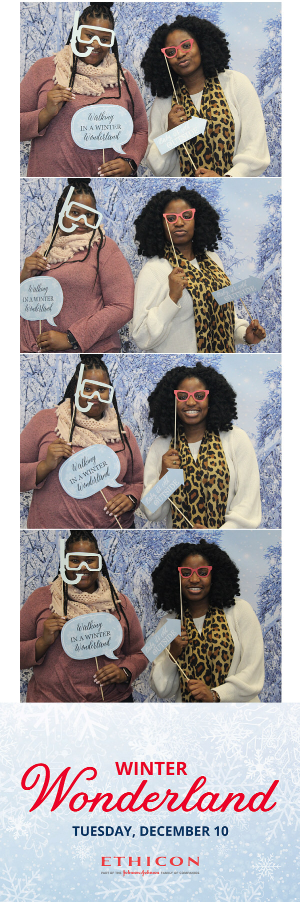 Ethicon Winter Wonderland  | View more photos from the event at gallery.saycheesephotobooth.com/u/SayCheesePhotoBooth/Ethicon-Winter-Wonderland