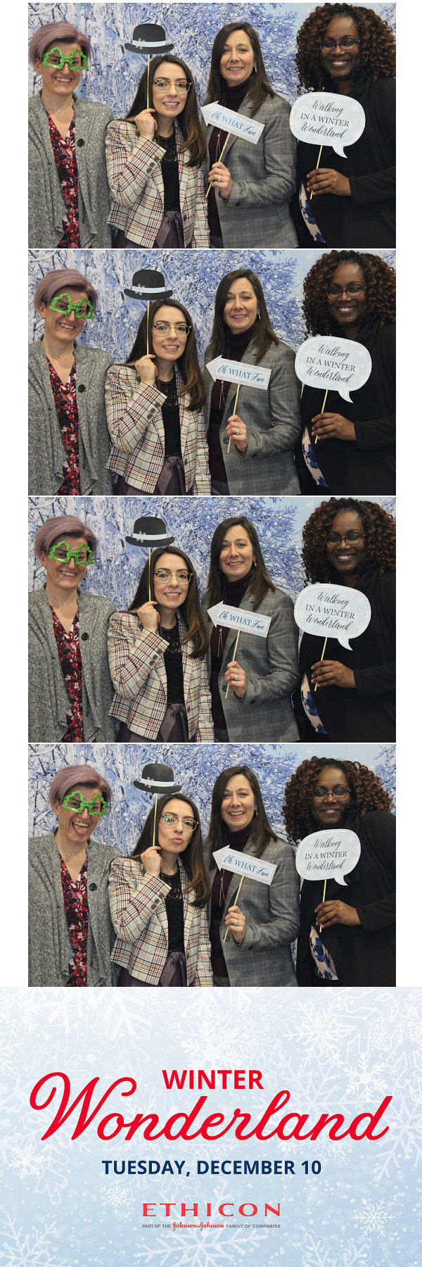Ethicon Winter Wonderland  | View more photos from the event at gallery.saycheesephotobooth.com/u/SayCheesePhotoBooth/Ethicon-Winter-Wonderland
