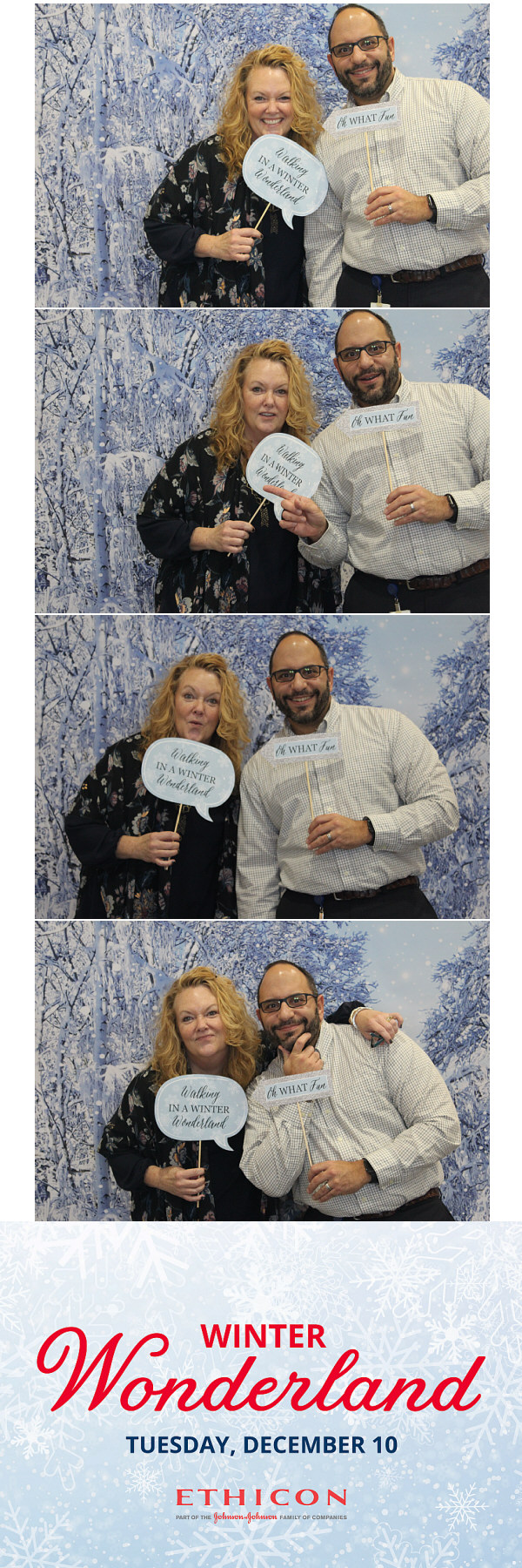 Ethicon Winter Wonderland  | View more photos from the event at gallery.saycheesephotobooth.com/u/SayCheesePhotoBooth/Ethicon-Winter-Wonderland