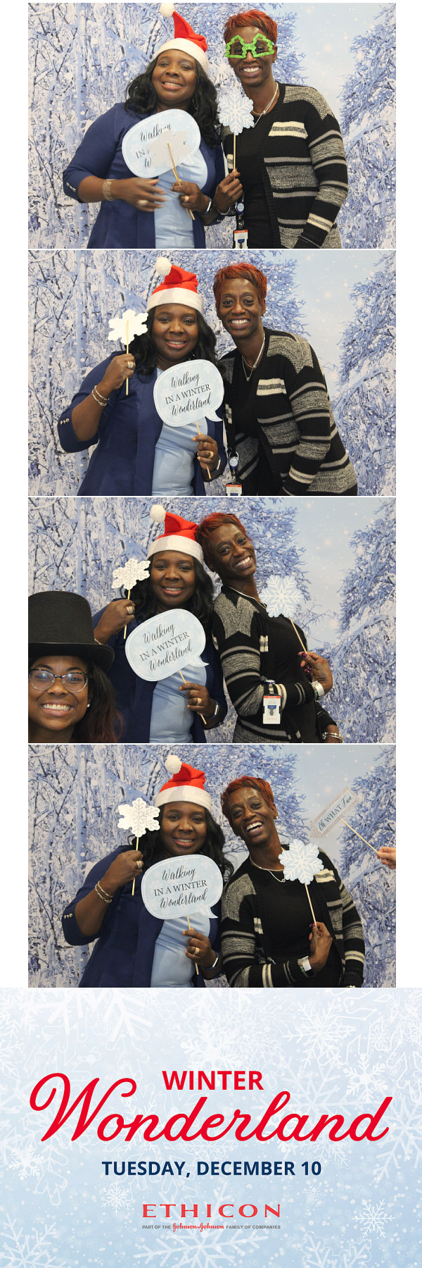 Ethicon Winter Wonderland  | View more photos from the event at gallery.saycheesephotobooth.com/u/SayCheesePhotoBooth/Ethicon-Winter-Wonderland