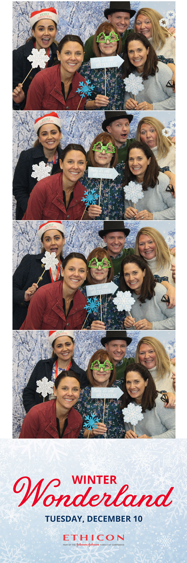 Ethicon Winter Wonderland  | View more photos from the event at gallery.saycheesephotobooth.com/u/SayCheesePhotoBooth/Ethicon-Winter-Wonderland