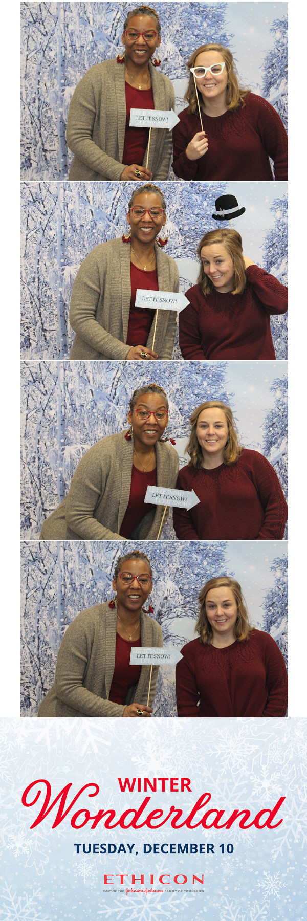 Ethicon Winter Wonderland  | View more photos from the event at gallery.saycheesephotobooth.com/u/SayCheesePhotoBooth/Ethicon-Winter-Wonderland