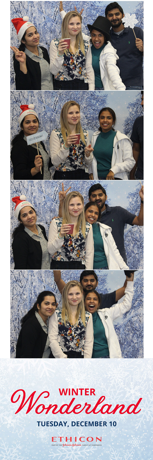 Ethicon Winter Wonderland  | View more photos from the event at gallery.saycheesephotobooth.com/u/SayCheesePhotoBooth/Ethicon-Winter-Wonderland