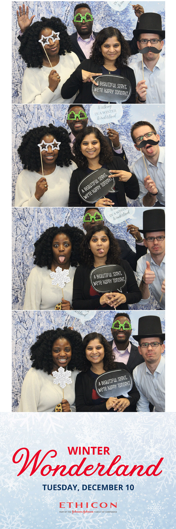 Ethicon Winter Wonderland  | View more photos from the event at gallery.saycheesephotobooth.com/u/SayCheesePhotoBooth/Ethicon-Winter-Wonderland