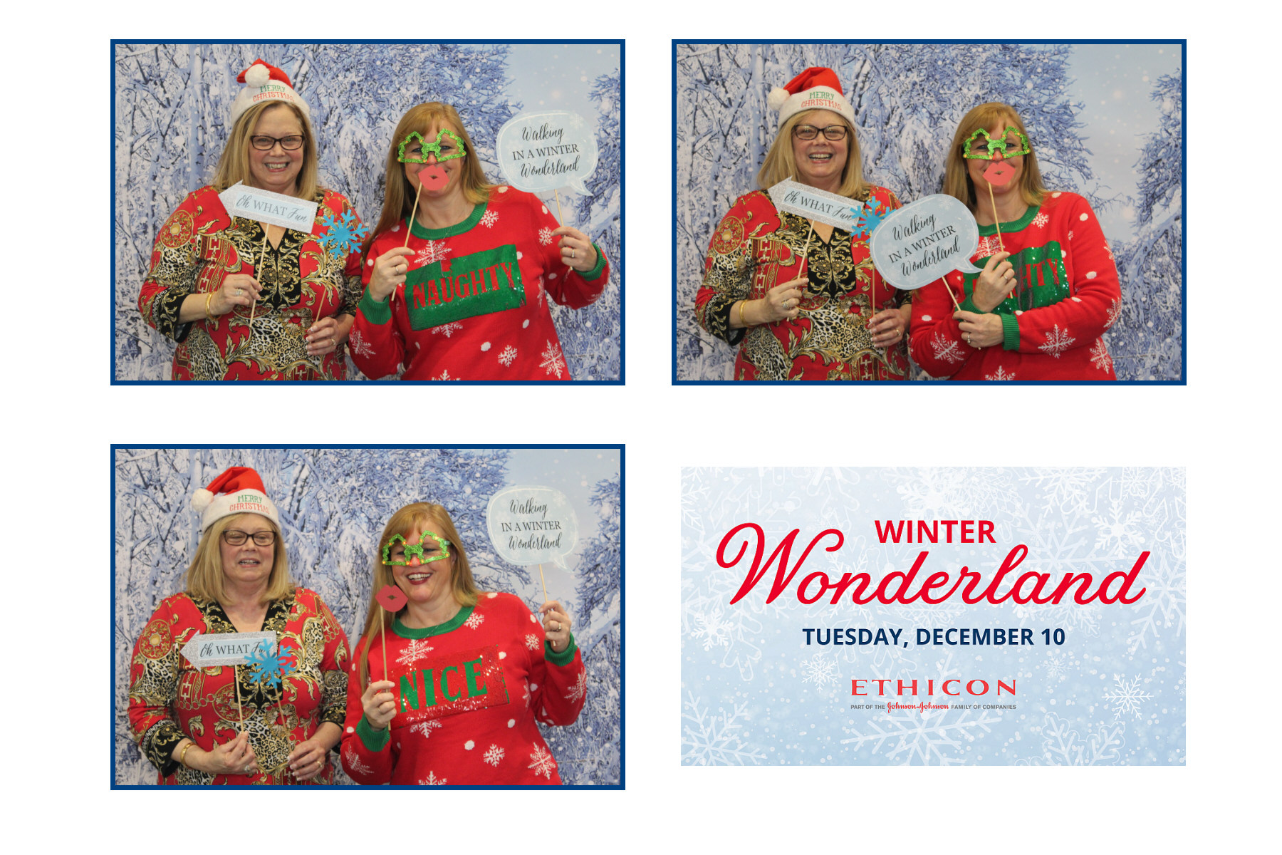 Ethicon Winter Wonderland  | View more photos from the event at gallery.saycheesephotobooth.com/u/SayCheesePhotoBooth/Ethicon-Winter-Wonderland