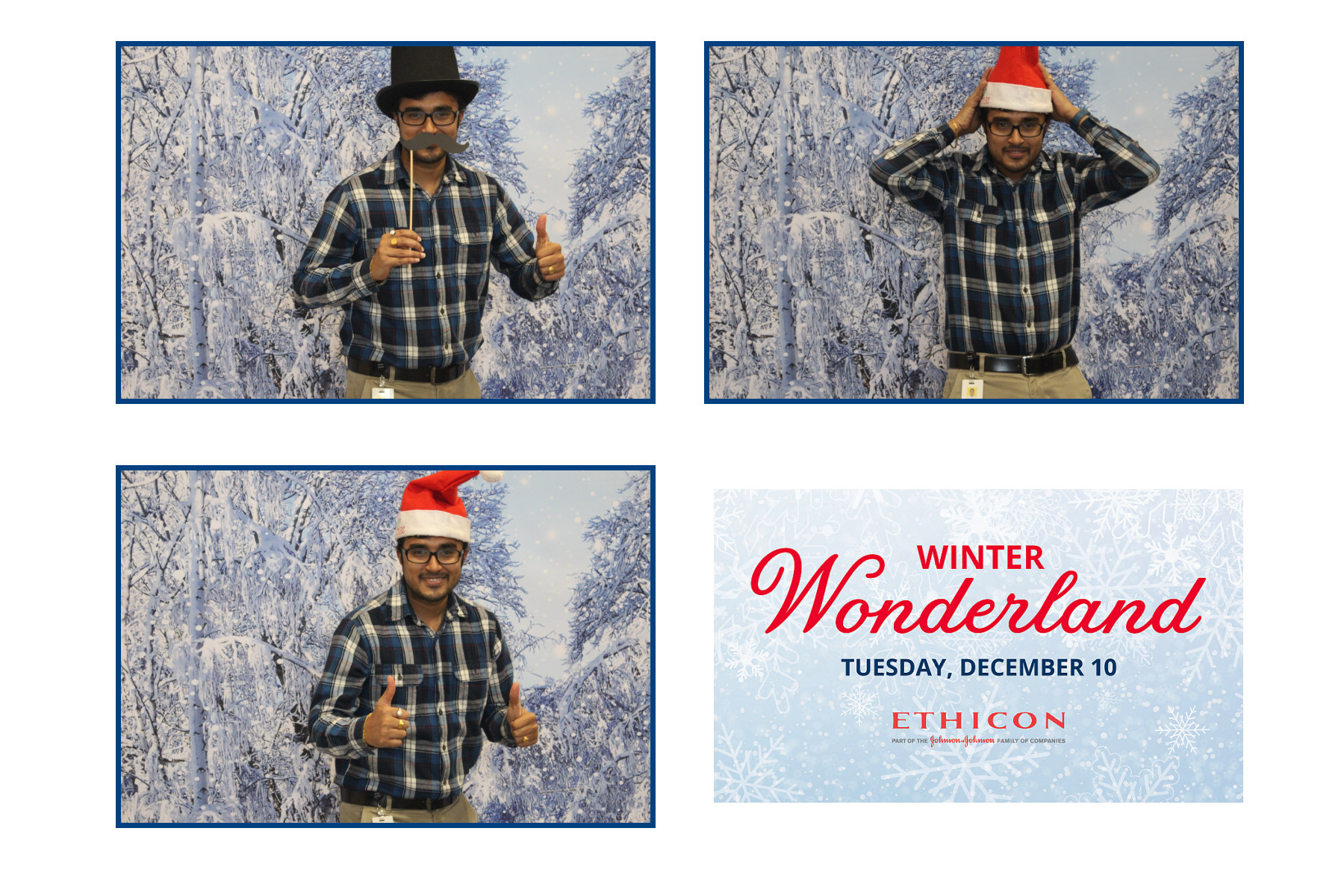 Ethicon Winter Wonderland  | View more photos from the event at gallery.saycheesephotobooth.com/u/SayCheesePhotoBooth/Ethicon-Winter-Wonderland