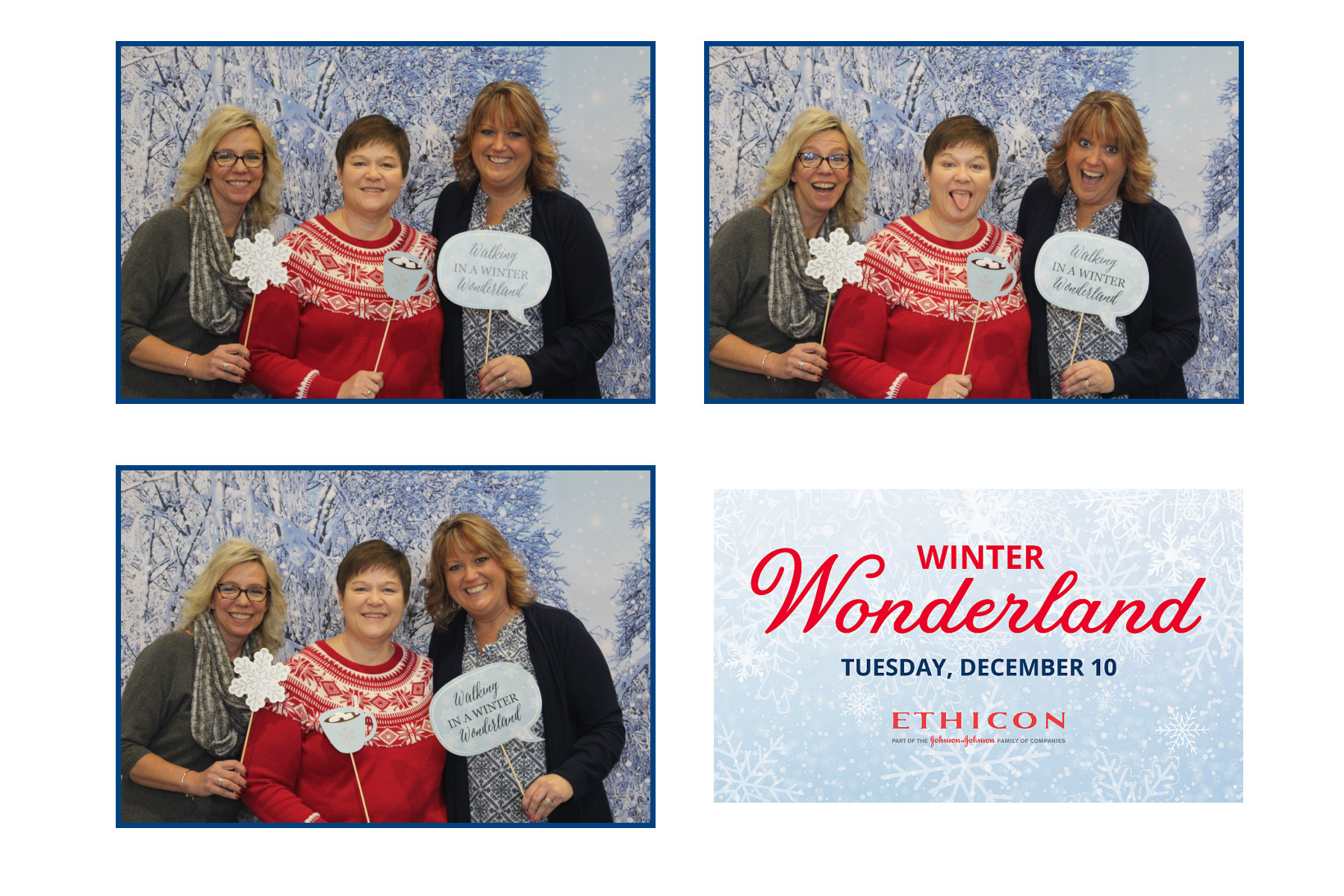 Ethicon Winter Wonderland  | View more photos from the event at gallery.saycheesephotobooth.com/u/SayCheesePhotoBooth/Ethicon-Winter-Wonderland