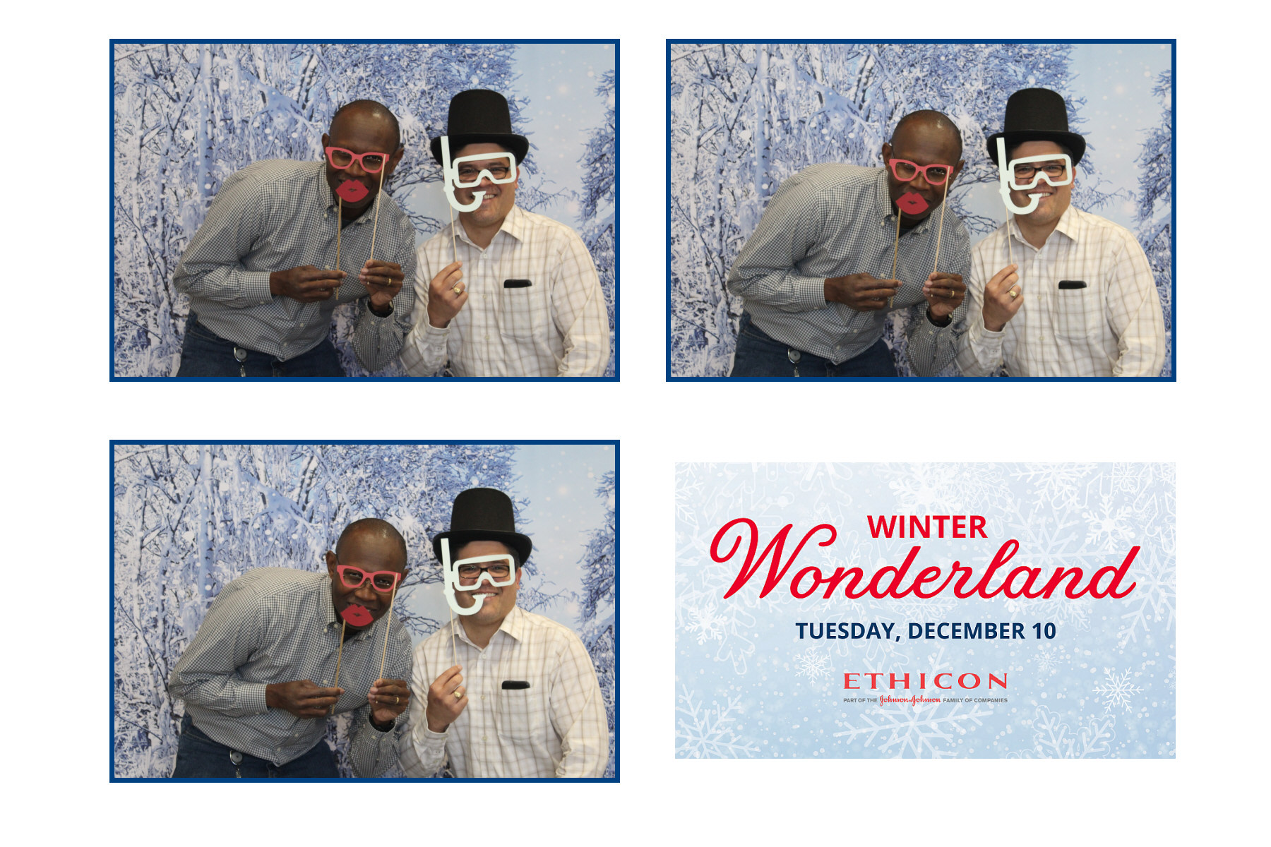 Ethicon Winter Wonderland  | View more photos from the event at gallery.saycheesephotobooth.com/u/SayCheesePhotoBooth/Ethicon-Winter-Wonderland