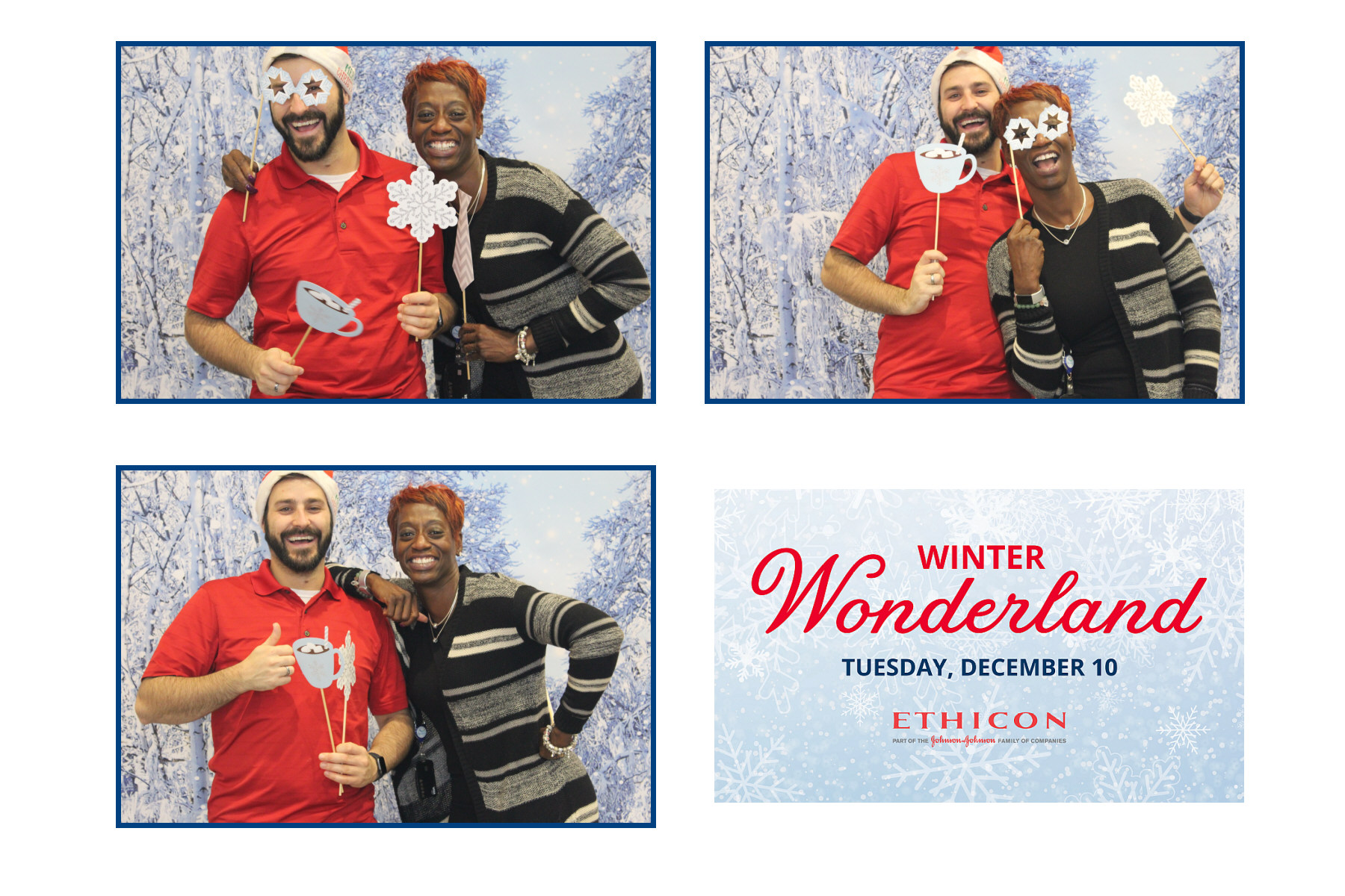 Ethicon Winter Wonderland  | View more photos from the event at gallery.saycheesephotobooth.com/u/SayCheesePhotoBooth/Ethicon-Winter-Wonderland