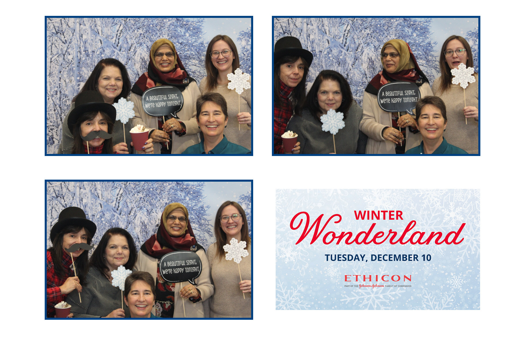 Ethicon Winter Wonderland  | View more photos from the event at gallery.saycheesephotobooth.com/u/SayCheesePhotoBooth/Ethicon-Winter-Wonderland