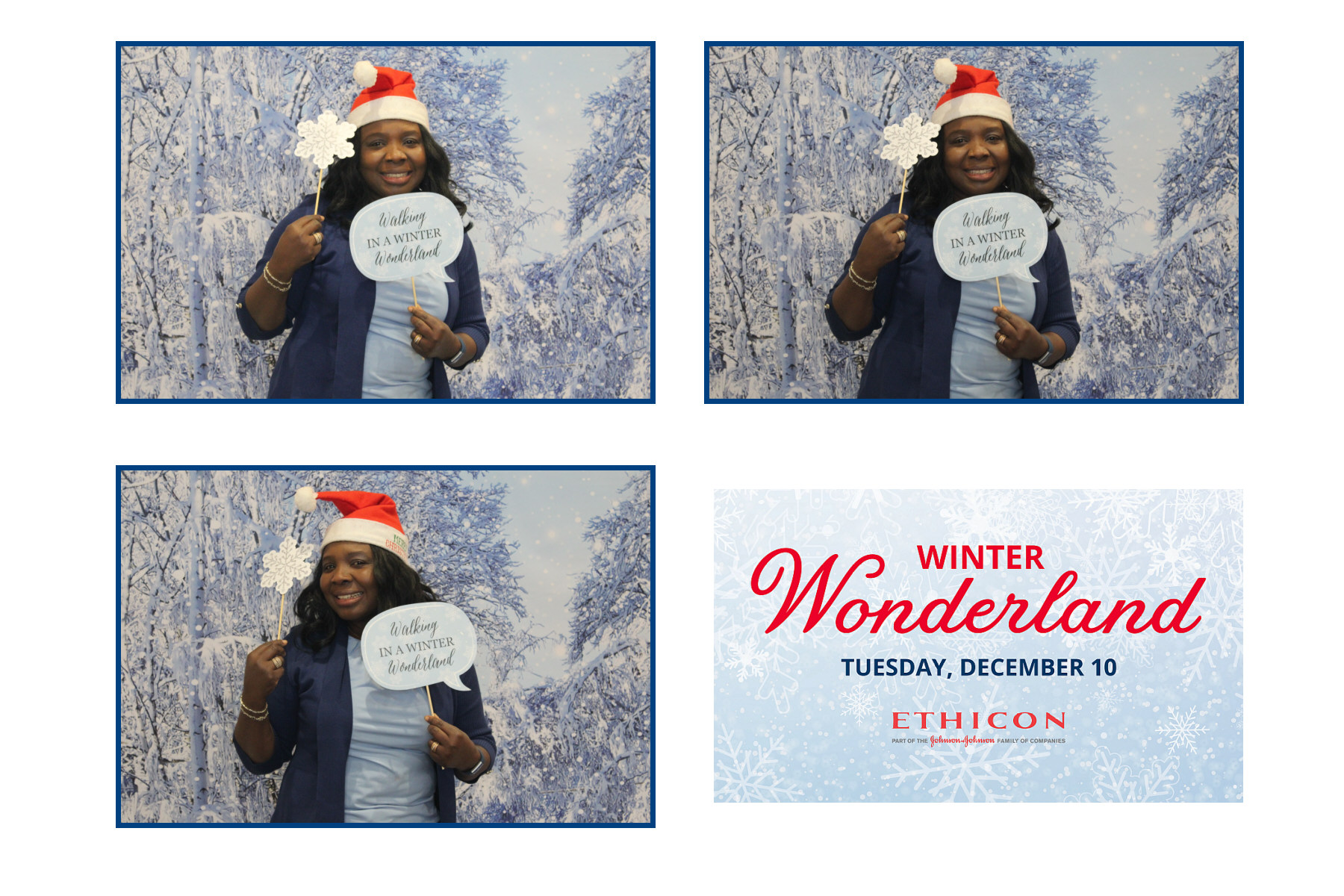 Ethicon Winter Wonderland  | View more photos from the event at gallery.saycheesephotobooth.com/u/SayCheesePhotoBooth/Ethicon-Winter-Wonderland
