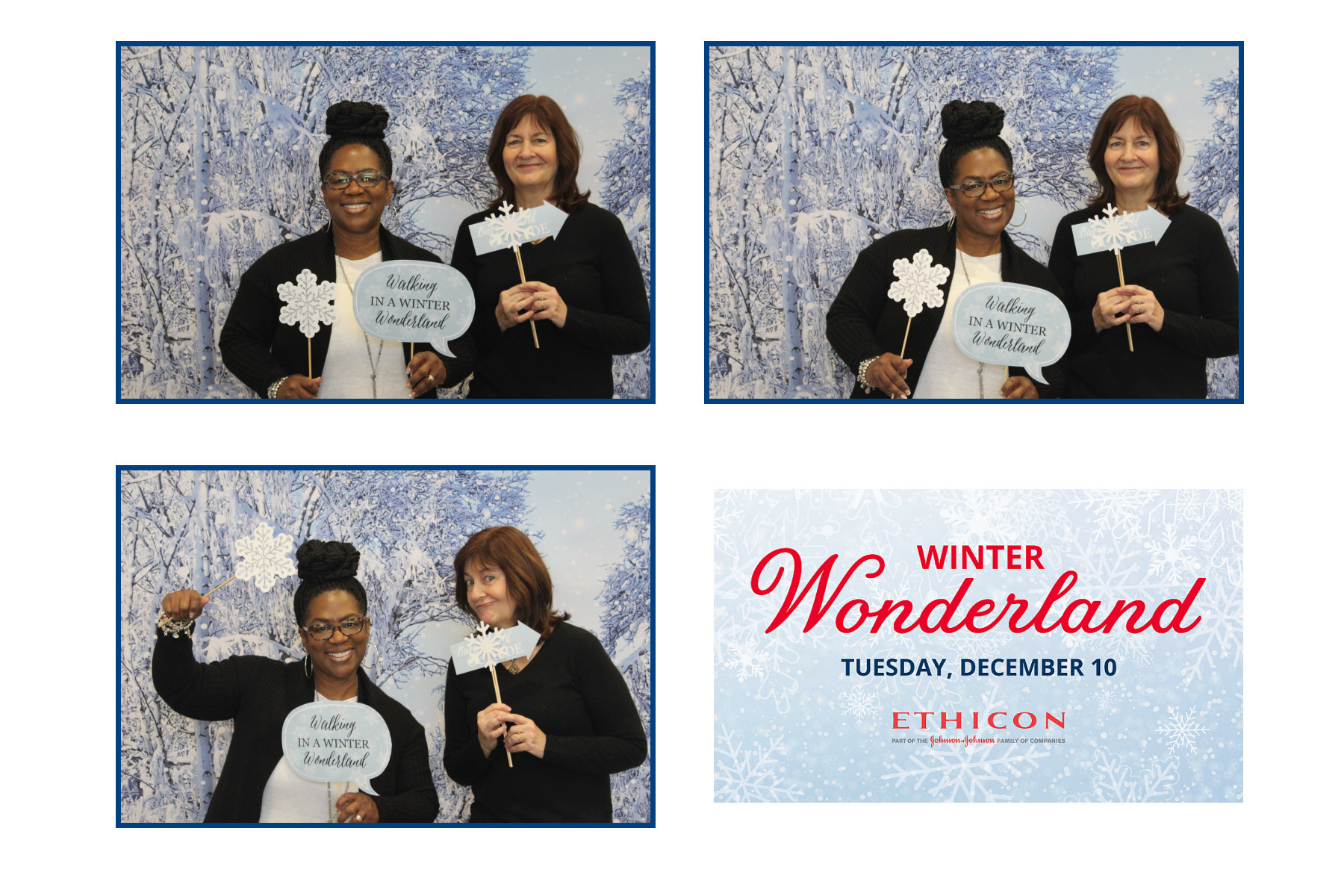 Ethicon Winter Wonderland  | View more photos from the event at gallery.saycheesephotobooth.com/u/SayCheesePhotoBooth/Ethicon-Winter-Wonderland