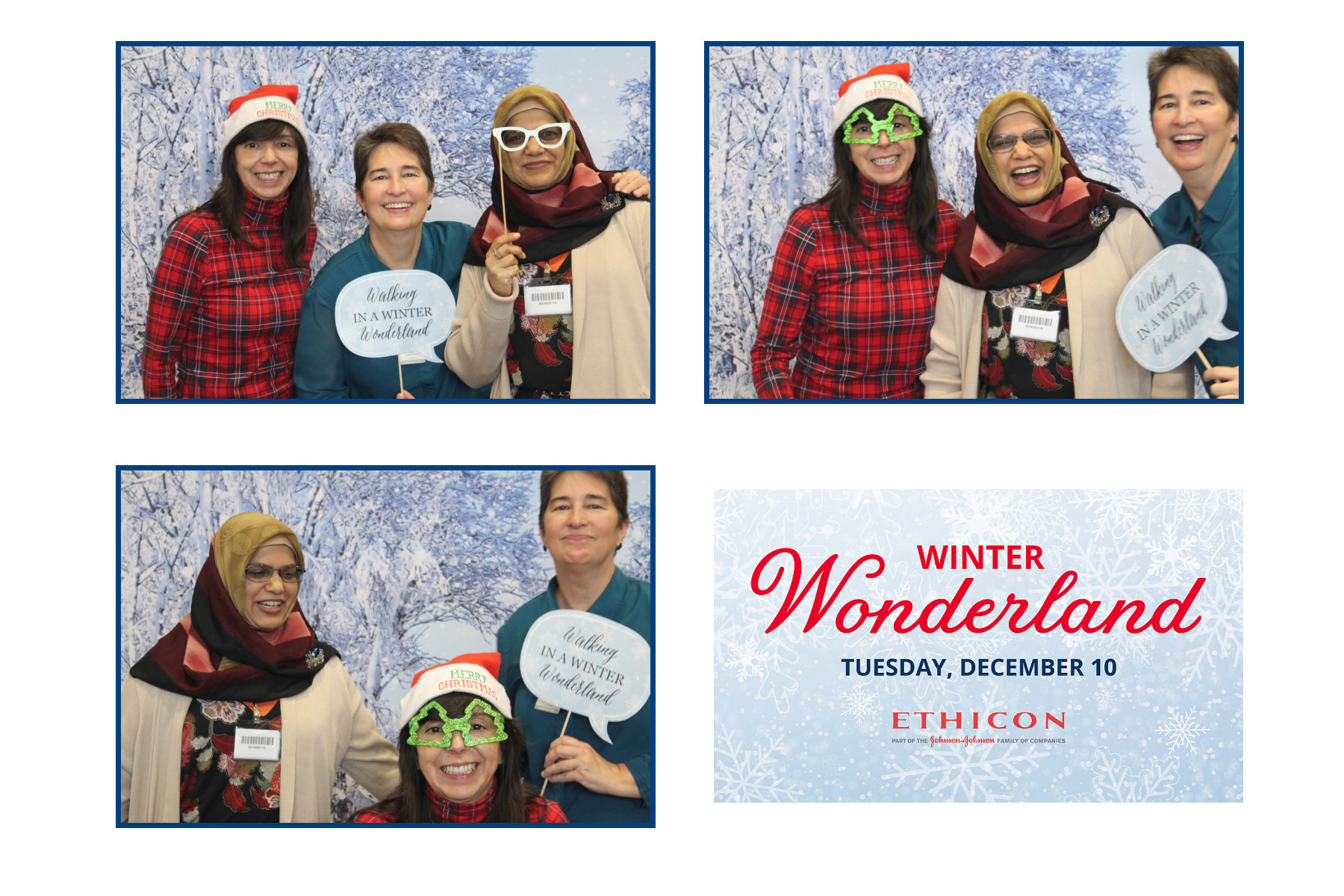 Ethicon Winter Wonderland  | View more photos from the event at gallery.saycheesephotobooth.com/u/SayCheesePhotoBooth/Ethicon-Winter-Wonderland