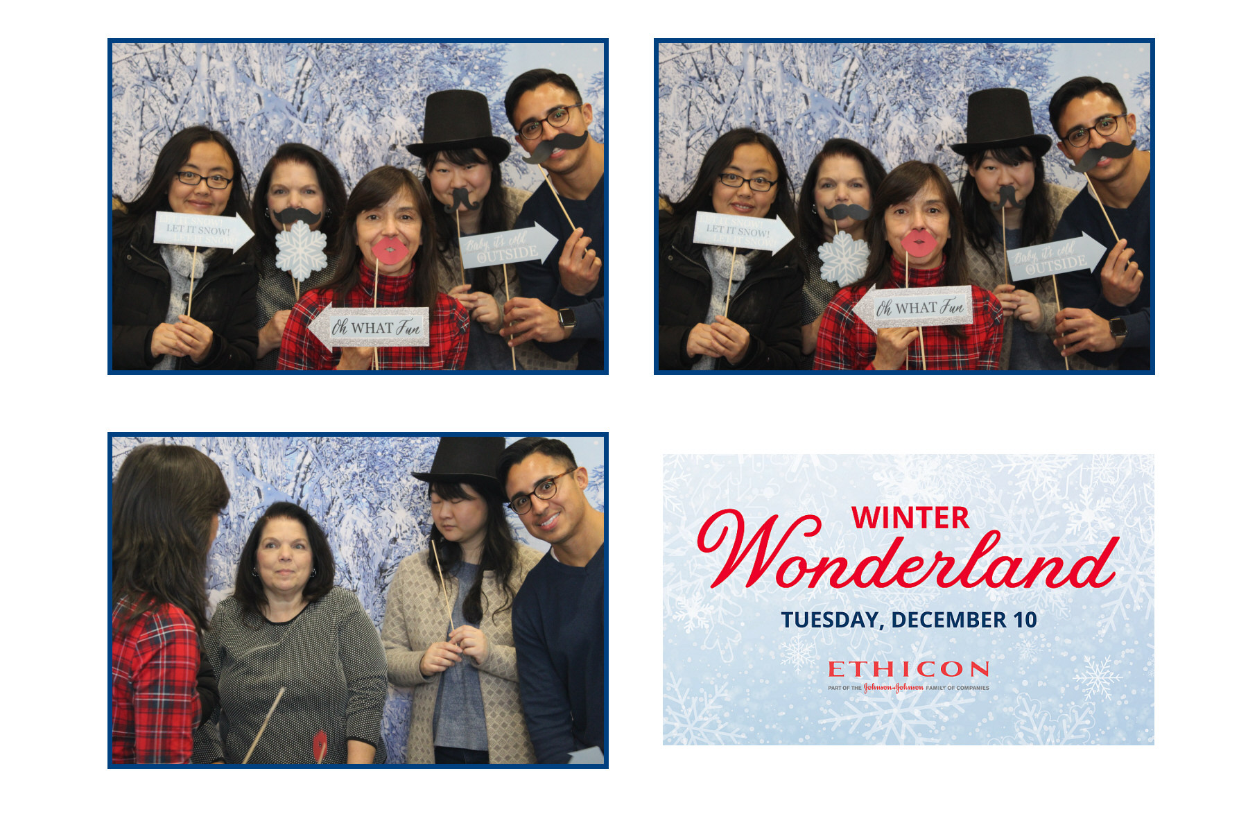 Ethicon Winter Wonderland  | View more photos from the event at gallery.saycheesephotobooth.com/u/SayCheesePhotoBooth/Ethicon-Winter-Wonderland