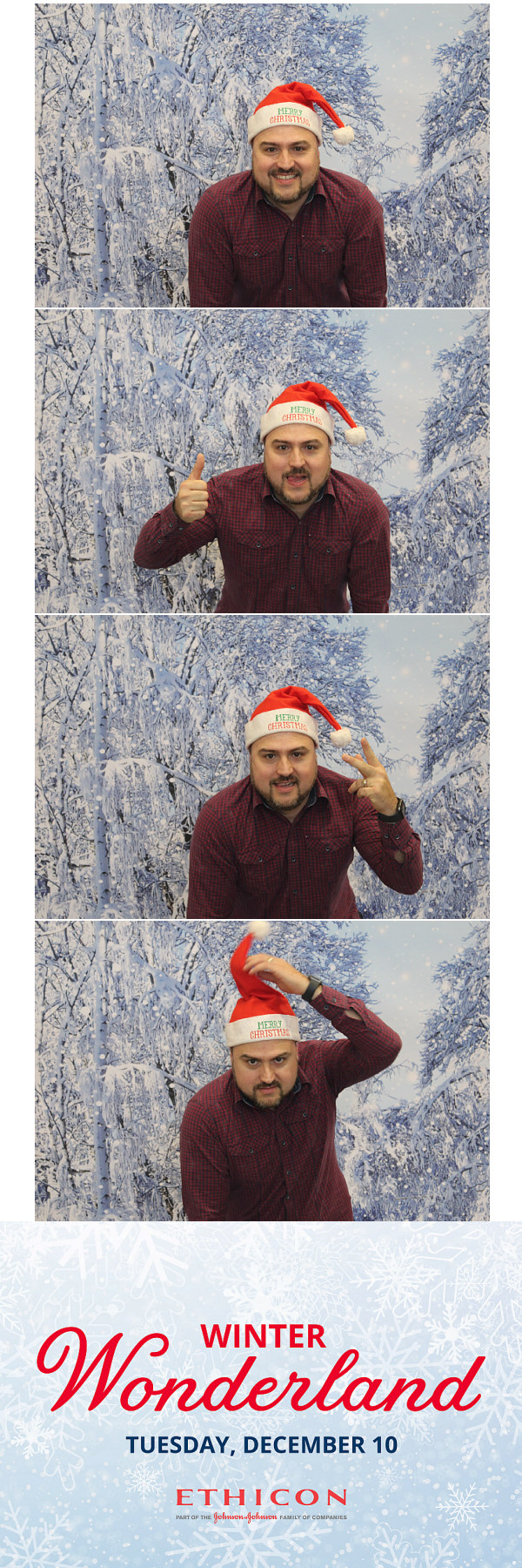 Ethicon Winter Wonderland  | View more photos from the event at gallery.saycheesephotobooth.com/u/SayCheesePhotoBooth/Ethicon-Winter-Wonderland