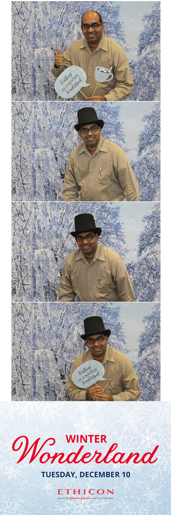 Ethicon Winter Wonderland  | View more photos from the event at gallery.saycheesephotobooth.com/u/SayCheesePhotoBooth/Ethicon-Winter-Wonderland