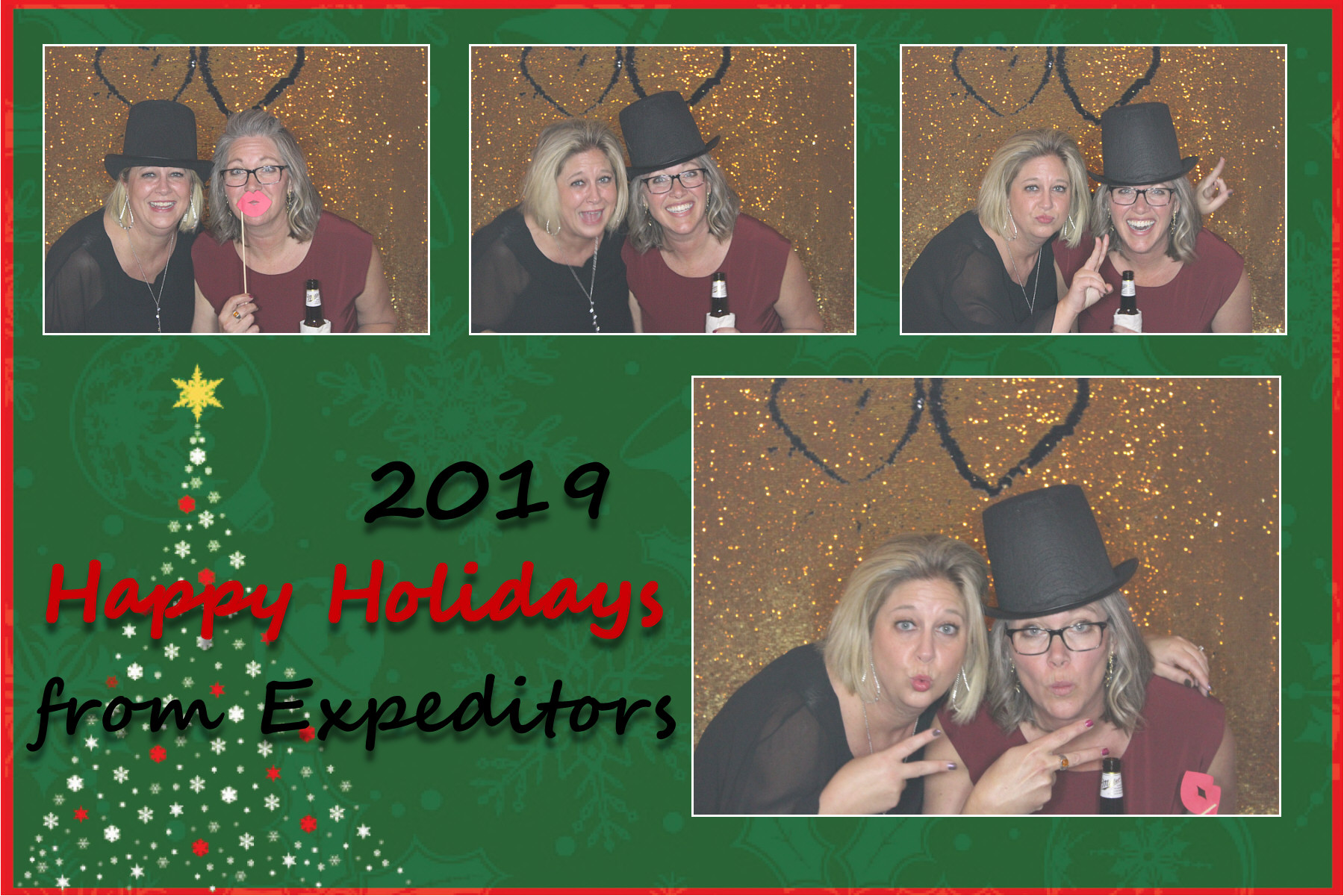 Expeditors Holiday Party  | View more photos from the event at gallery.saycheesephotobooth.com/u/SayCheesePhotoBooth/Expeditors-Holiday-Party