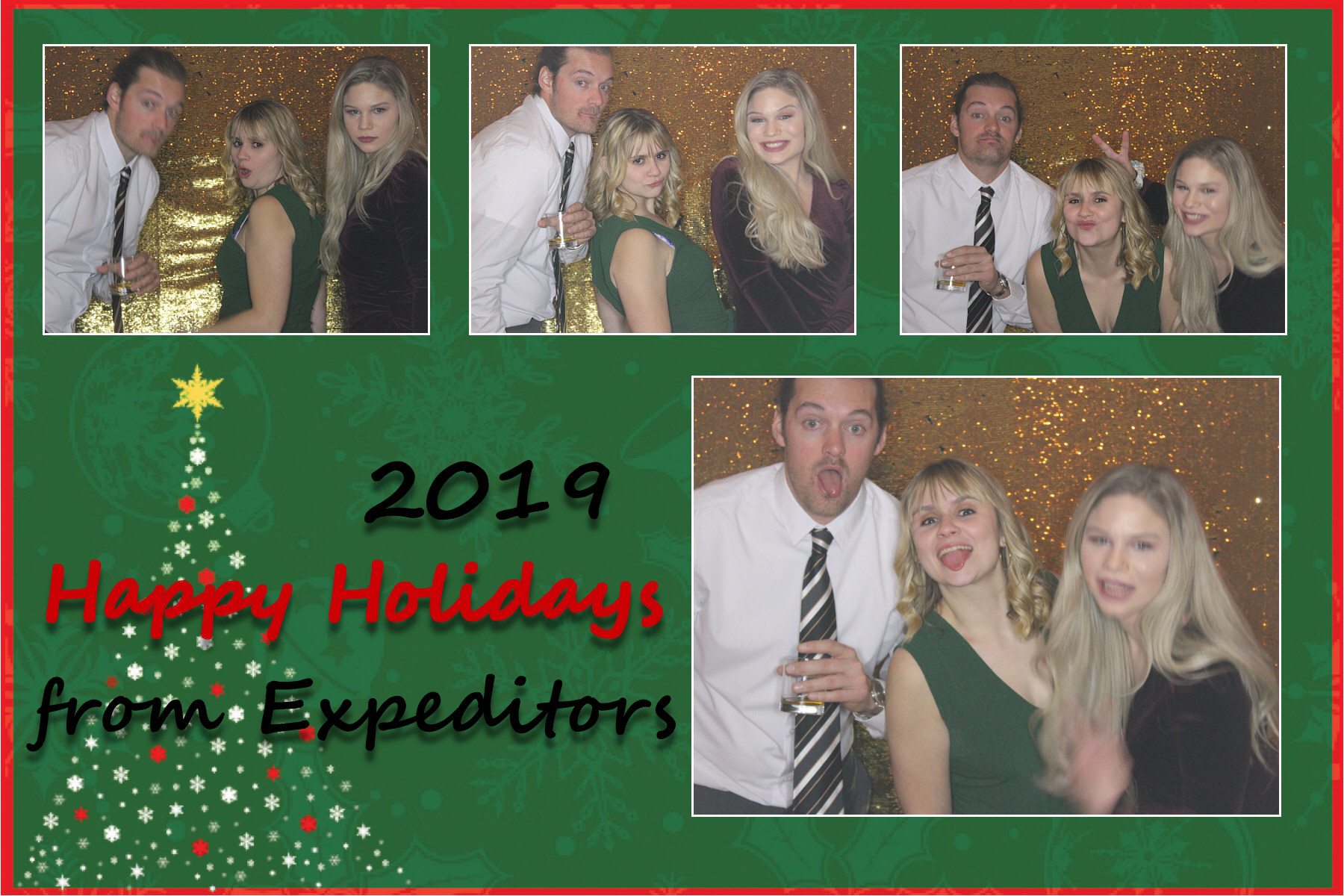 Expeditors Holiday Party  | View more photos from the event at gallery.saycheesephotobooth.com/u/SayCheesePhotoBooth/Expeditors-Holiday-Party