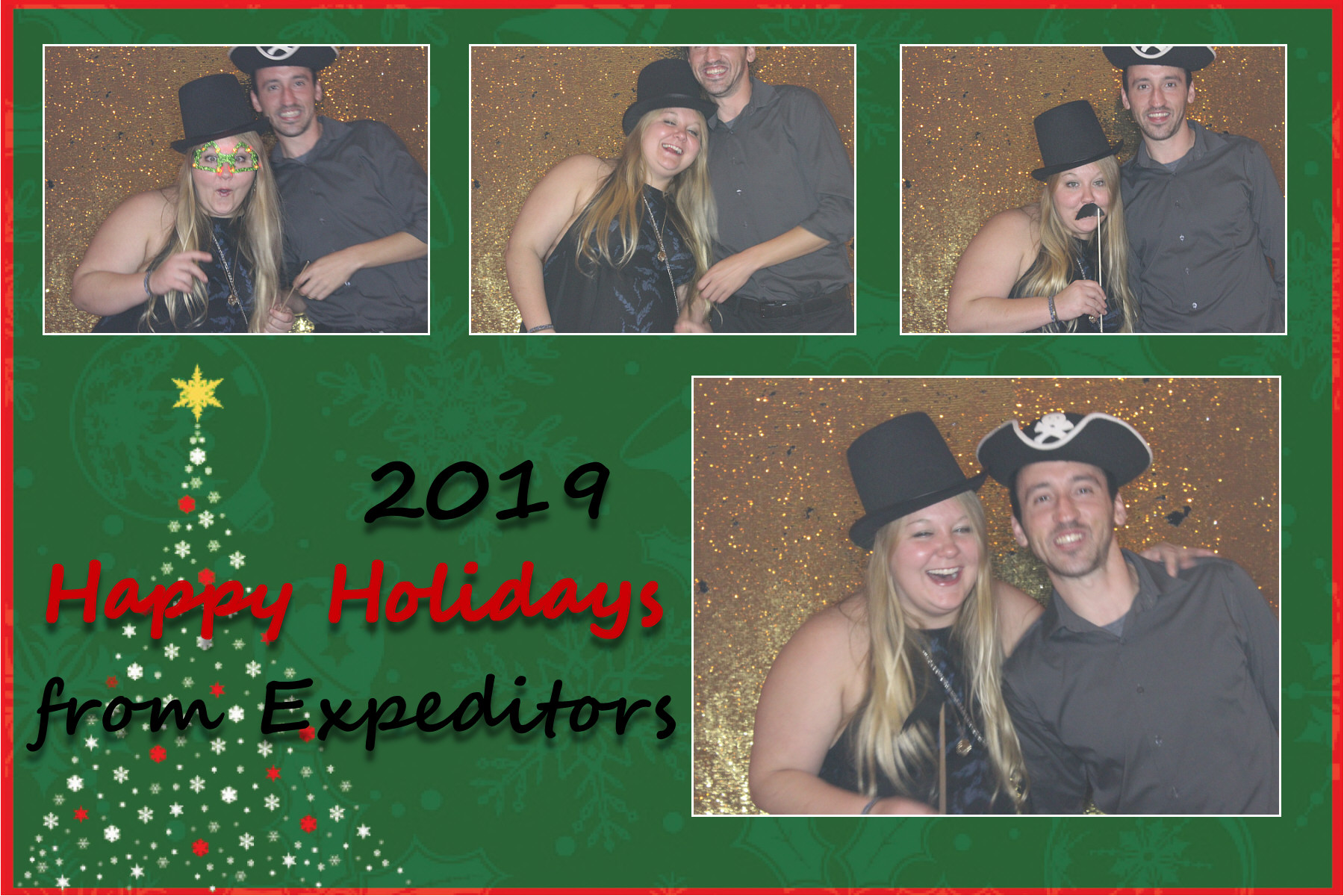 Expeditors Holiday Party  | View more photos from the event at gallery.saycheesephotobooth.com/u/SayCheesePhotoBooth/Expeditors-Holiday-Party