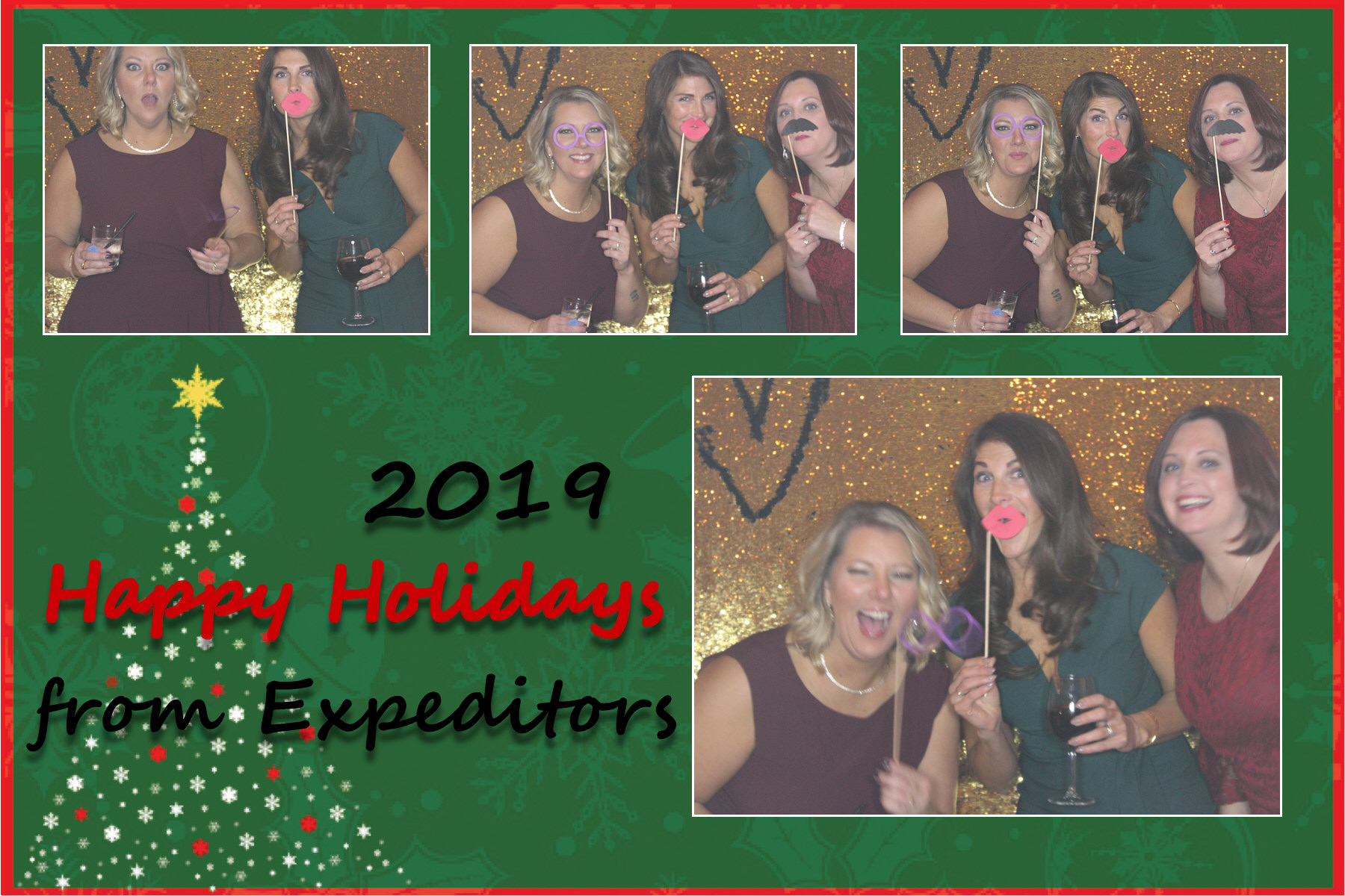 Expeditors Holiday Party  | View more photos from the event at gallery.saycheesephotobooth.com/u/SayCheesePhotoBooth/Expeditors-Holiday-Party
