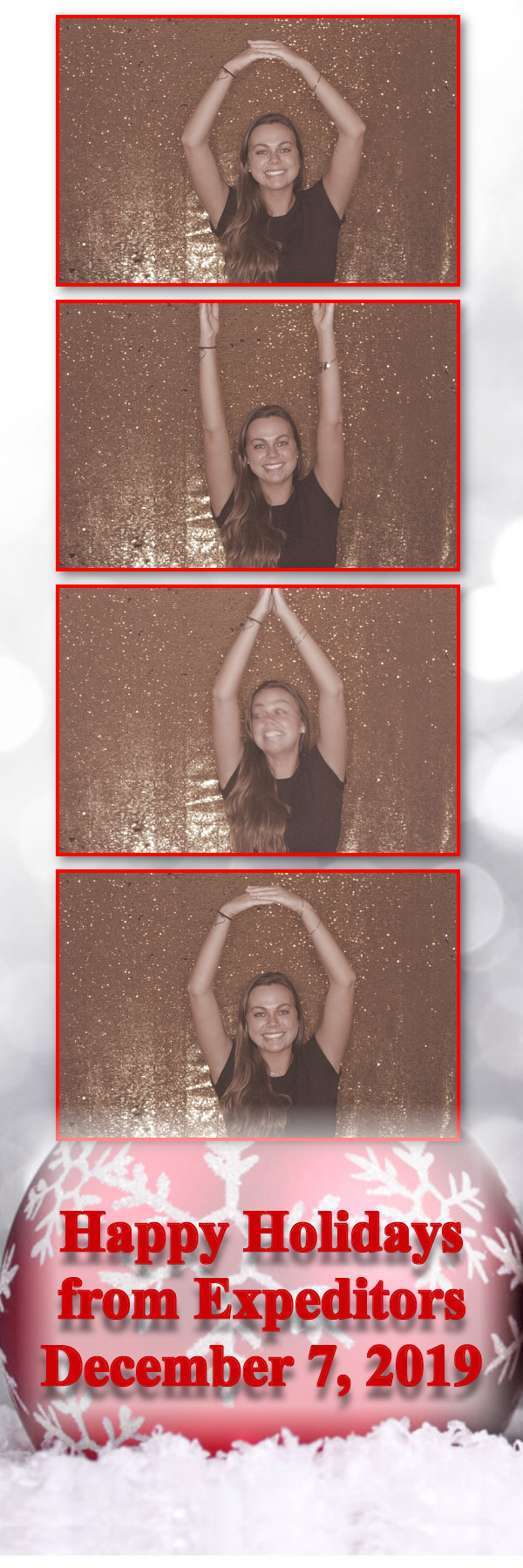 Expeditors Holiday Party  | View more photos from the event at gallery.saycheesephotobooth.com/u/SayCheesePhotoBooth/Expeditors-Holiday-Party