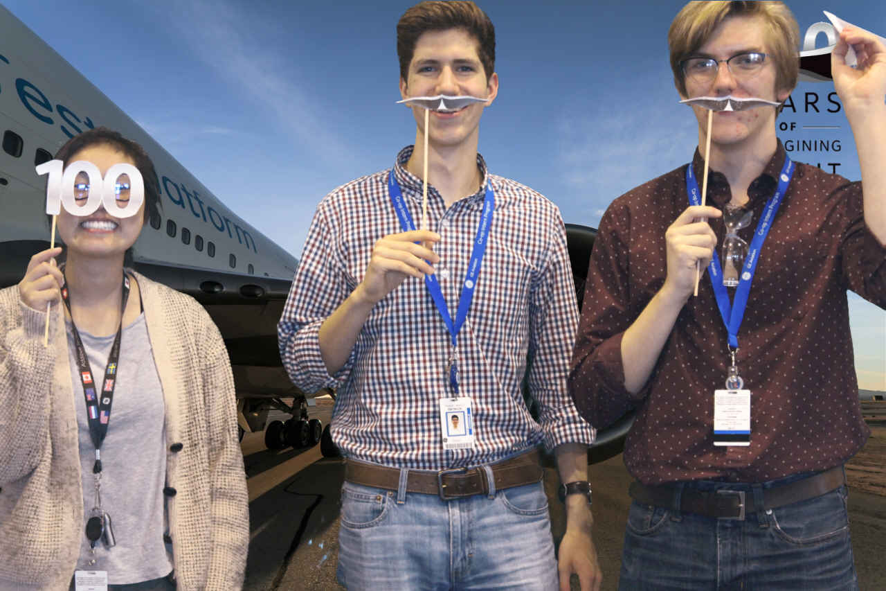 GE 100 Years in Aviation  | View more photos from the event at gallery.saycheesephotobooth.com/u/SayCheesePhotoBooth/GE-100-Years-in-Aviation