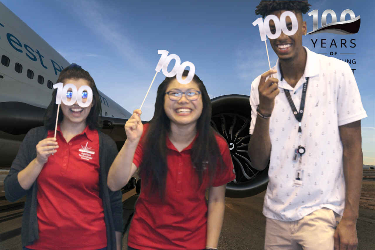 GE 100 Years in Aviation  | View more photos from the event at gallery.saycheesephotobooth.com/u/SayCheesePhotoBooth/GE-100-Years-in-Aviation