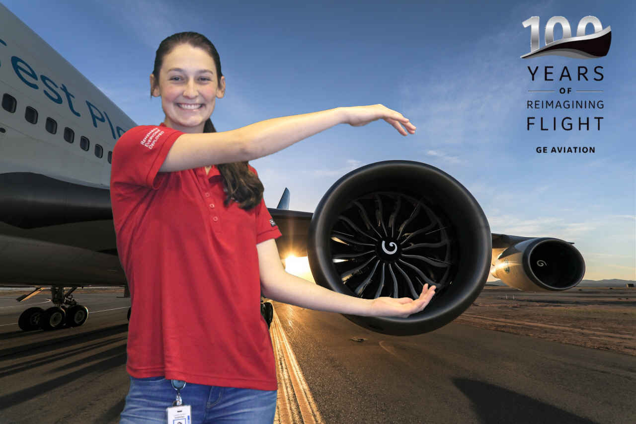 GE 100 Years in Aviation  | View more photos from the event at gallery.saycheesephotobooth.com/u/SayCheesePhotoBooth/GE-100-Years-in-Aviation