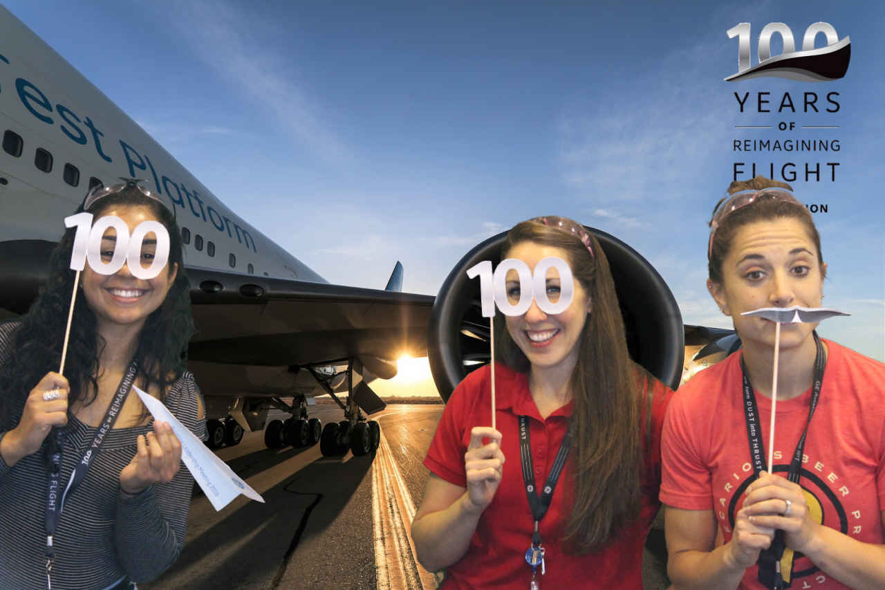 GE 100 Years in Aviation  | View more photos from the event at gallery.saycheesephotobooth.com/u/SayCheesePhotoBooth/GE-100-Years-in-Aviation