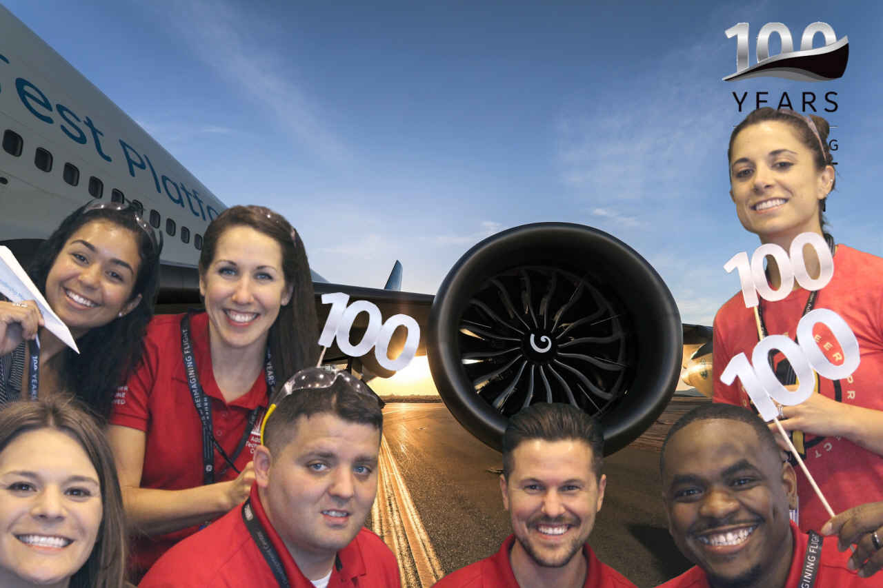 GE 100 Years in Aviation  | View more photos from the event at gallery.saycheesephotobooth.com/u/SayCheesePhotoBooth/GE-100-Years-in-Aviation