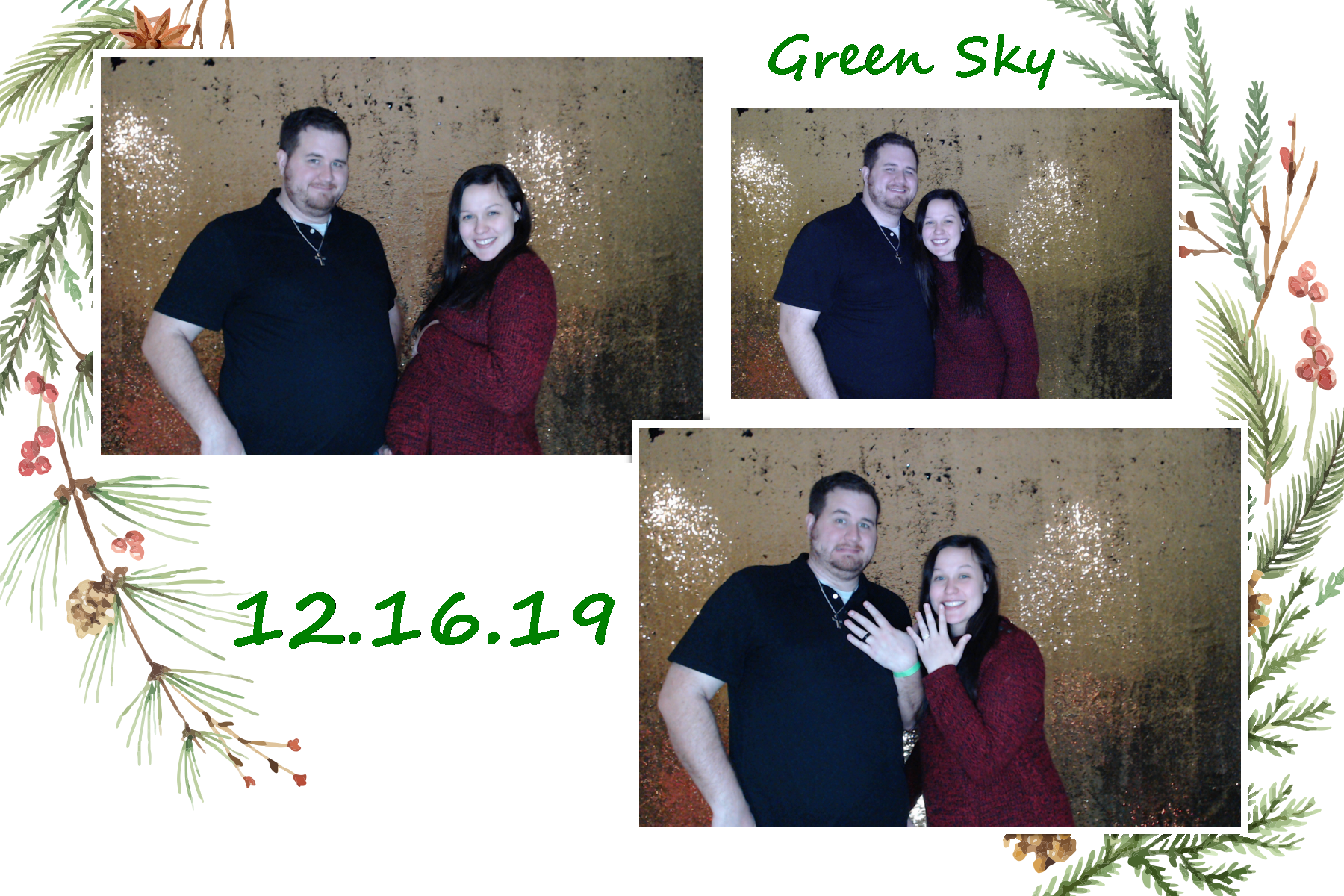 Green Sky Holiday Party  | View more photos from the event at gallery.saycheesephotobooth.com/u/SayCheesePhotoBooth/Green-Sky-Holiday-Party
