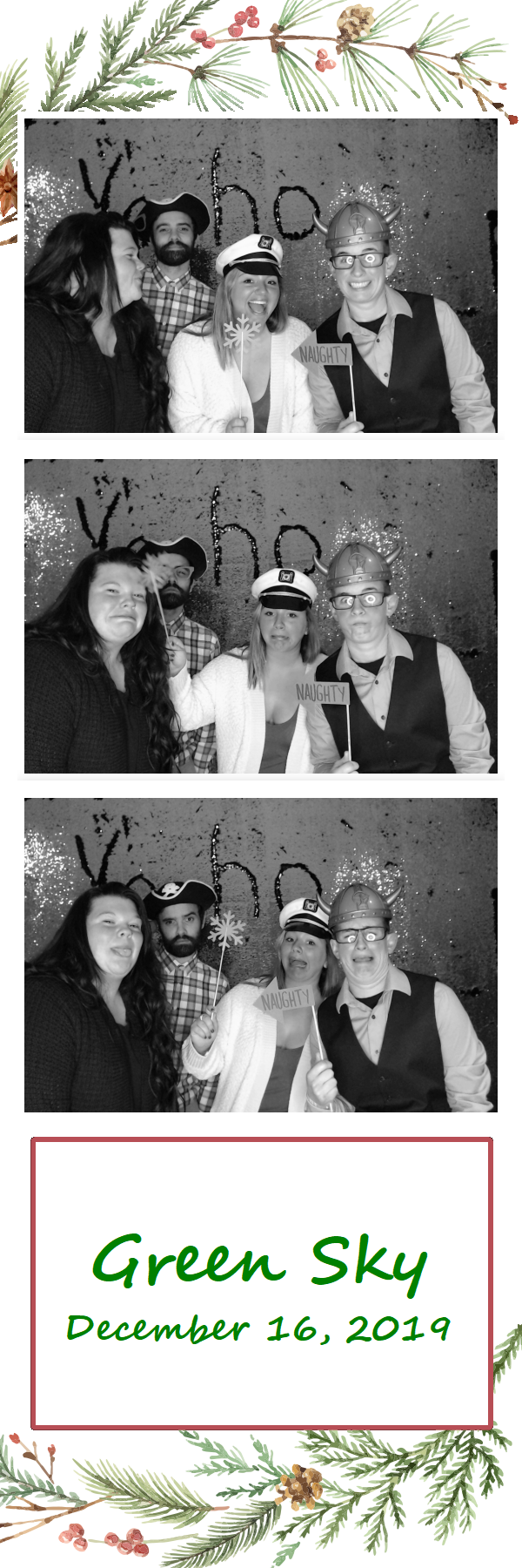 Green Sky Holiday Party  | View more photos from the event at gallery.saycheesephotobooth.com/u/SayCheesePhotoBooth/Green-Sky-Holiday-Party