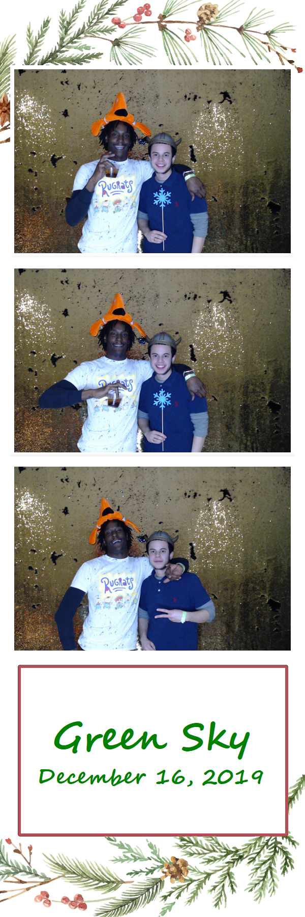 Green Sky Holiday Party  | View more photos from the event at gallery.saycheesephotobooth.com/u/SayCheesePhotoBooth/Green-Sky-Holiday-Party