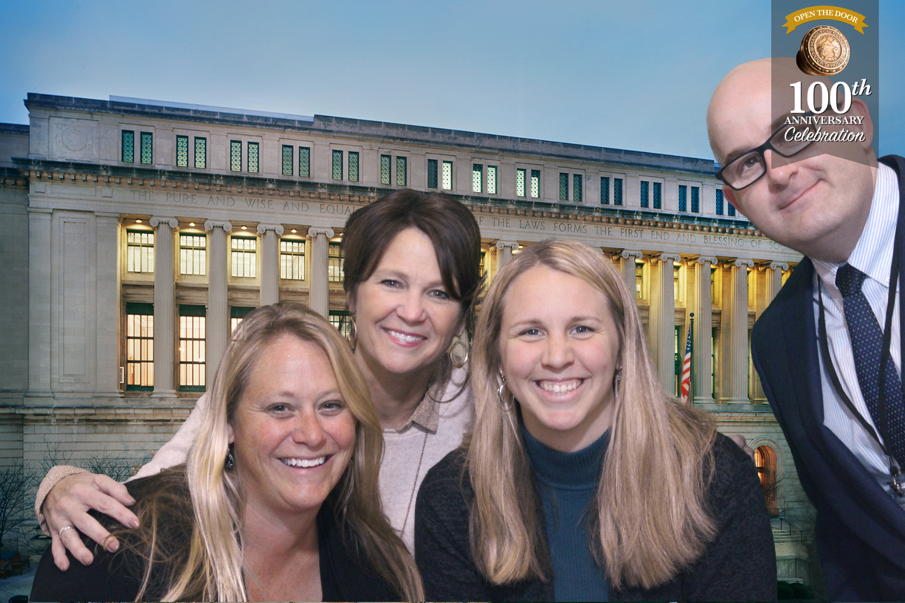 Hamilton Co. Courthouse 100 Year Celebration | View more photos from the event at gallery.saycheesephotobooth.com/u/SayCheesePhotoBooth/Hamilton-Co-Courthouse-100-Year-Celebration
