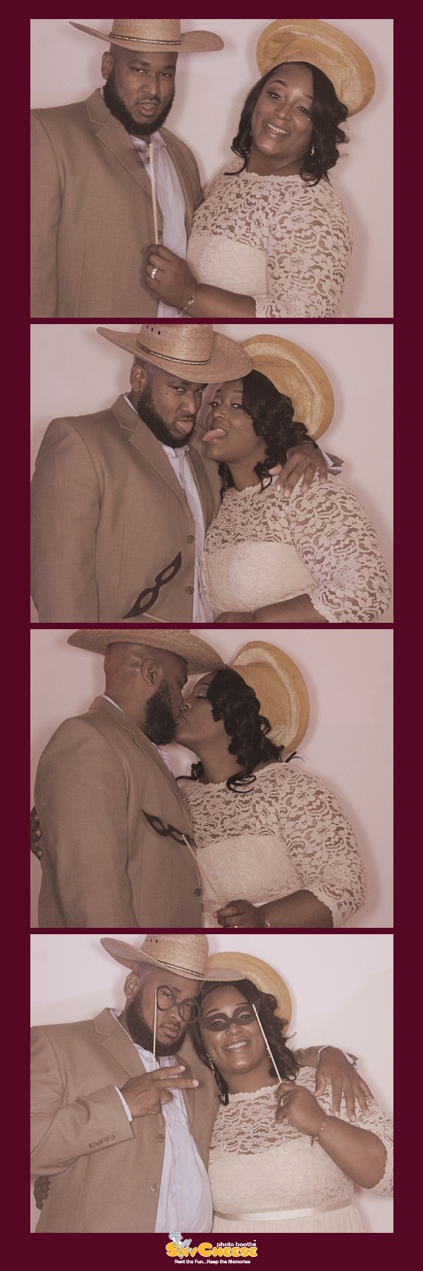 Hamilton Wedding  | View more photos from the event at gallery.saycheesephotobooth.com/u/SayCheesePhotoBooth/Hamilton-Wedding