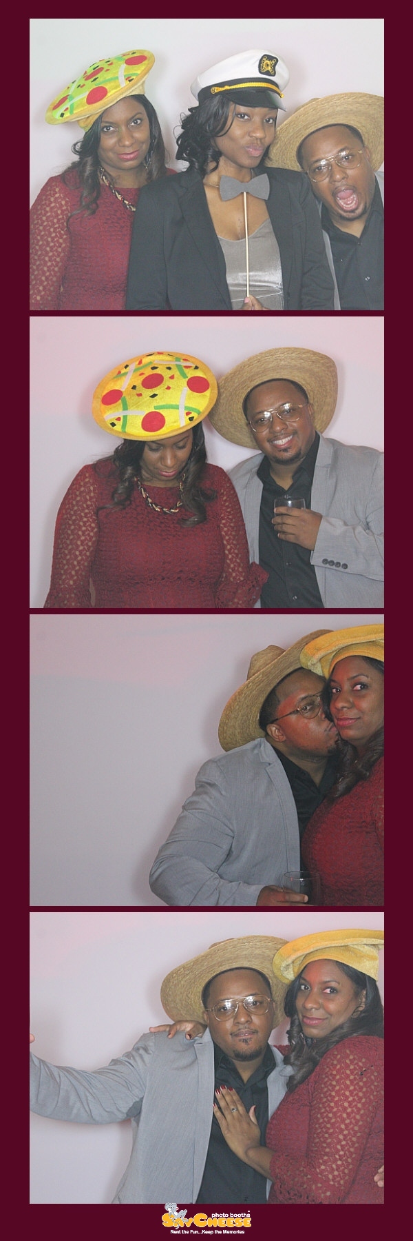 Hamilton Wedding  | View more photos from the event at gallery.saycheesephotobooth.com/u/SayCheesePhotoBooth/Hamilton-Wedding