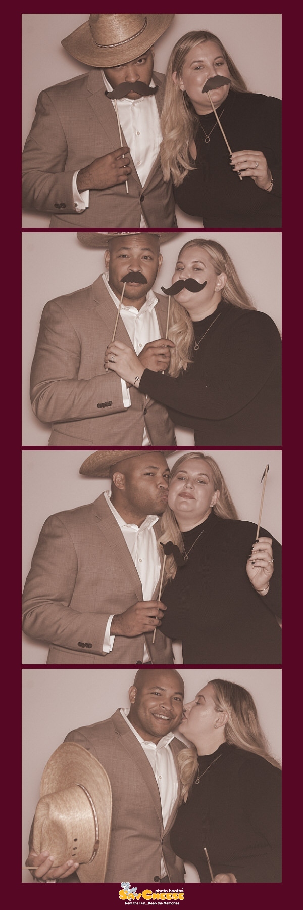 Hamilton Wedding  | View more photos from the event at gallery.saycheesephotobooth.com/u/SayCheesePhotoBooth/Hamilton-Wedding