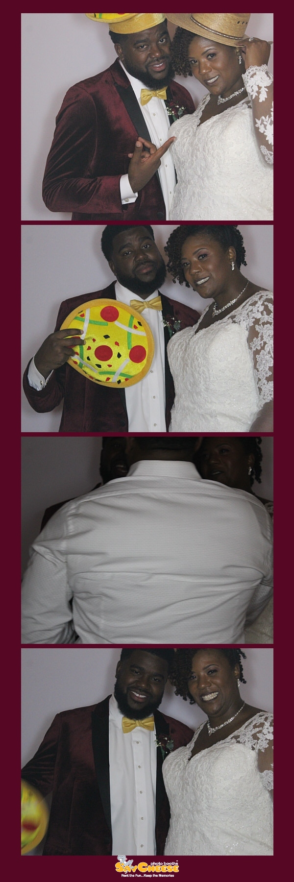 Hamilton Wedding  | View more photos from the event at gallery.saycheesephotobooth.com/u/SayCheesePhotoBooth/Hamilton-Wedding